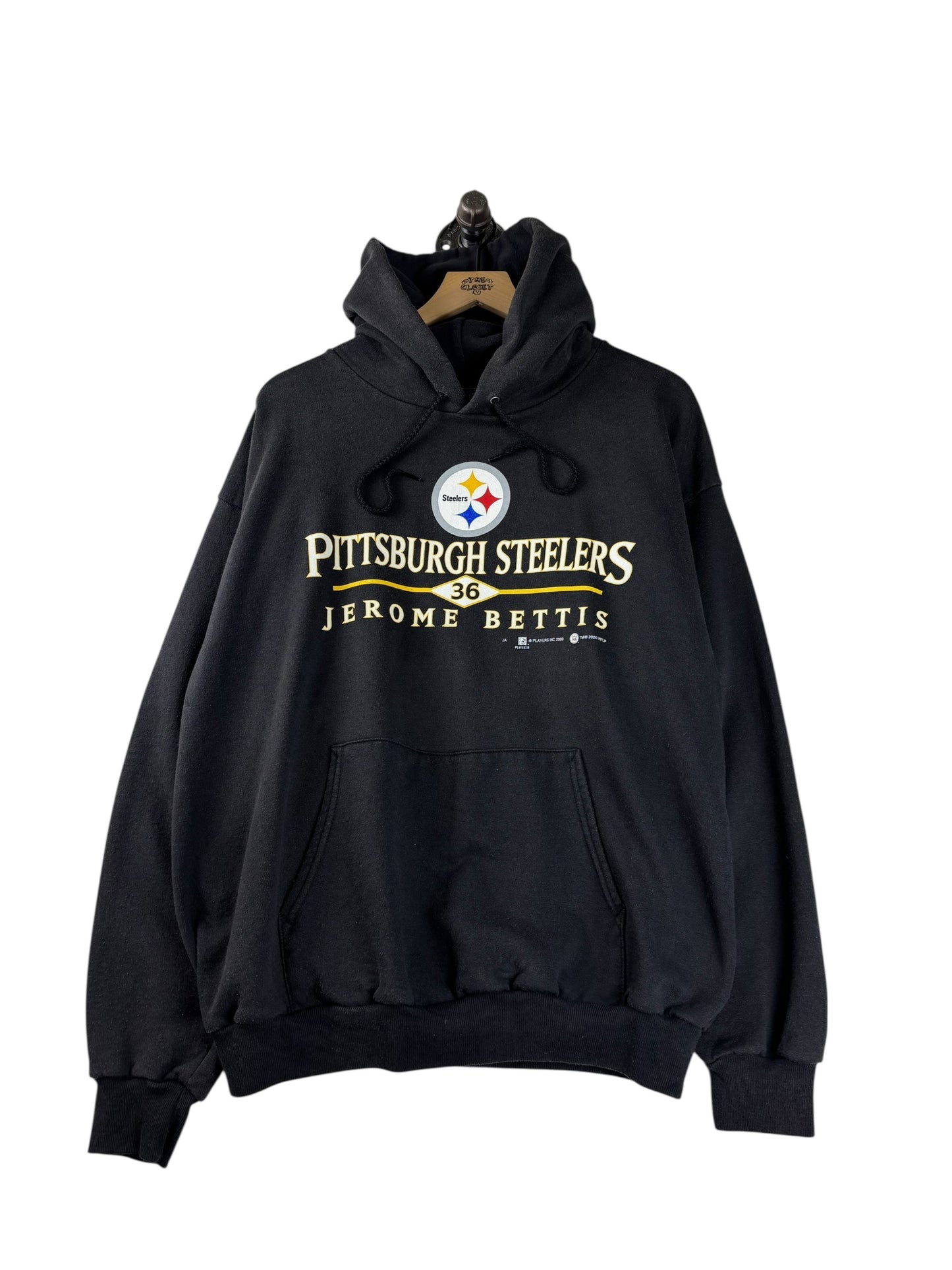 (M) 2000 Steelers Jerome Bettis Hoodie