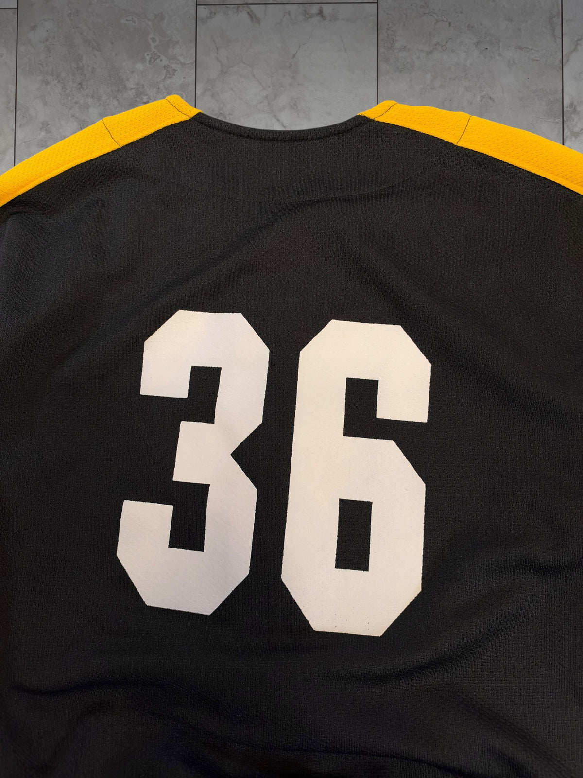 (Kids L / Womens S) Vintage 90's Steelers Baseball Jersey