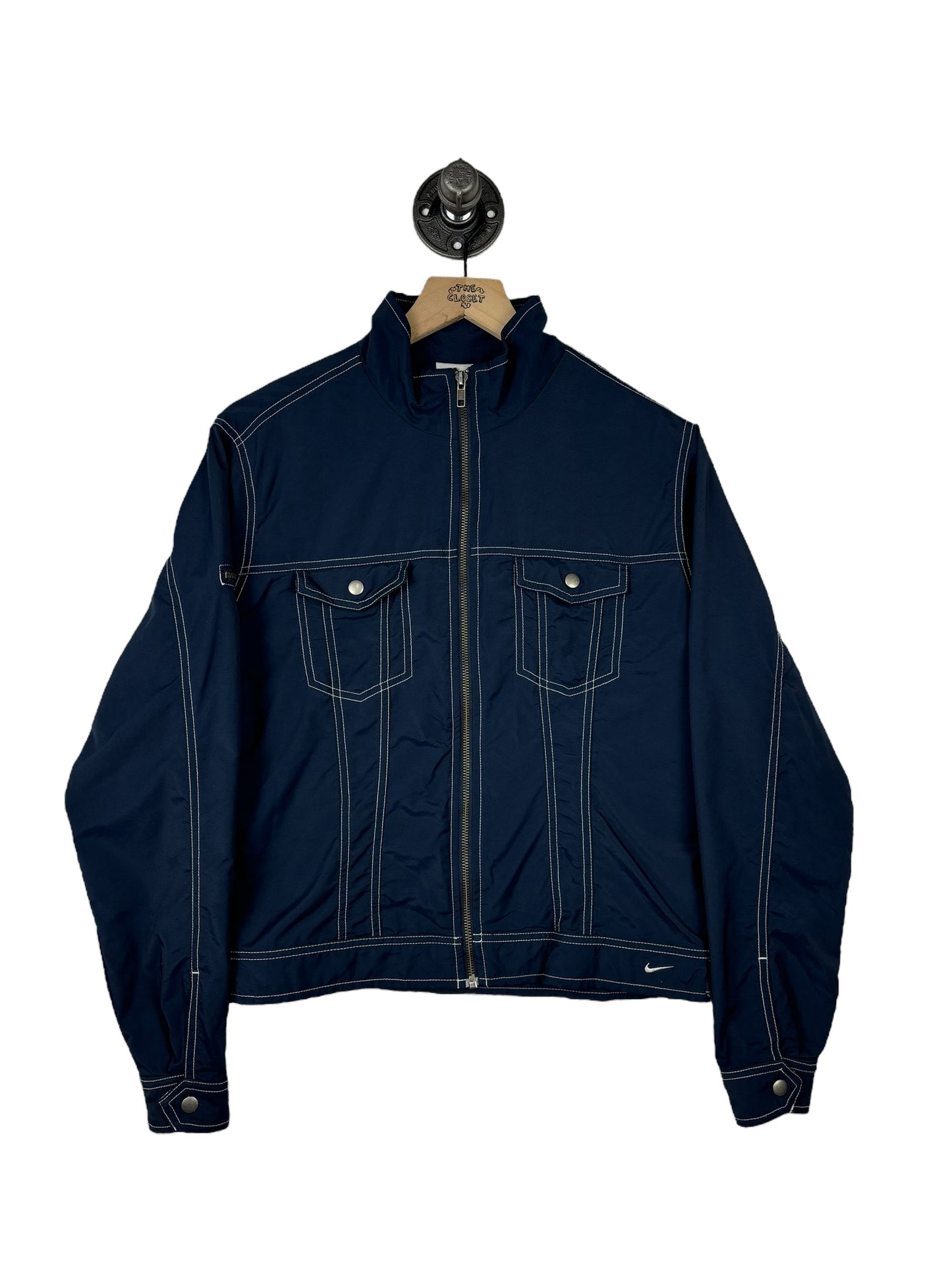 (M/L) Womens Vintage Y2K Nike Full Zip Jacket