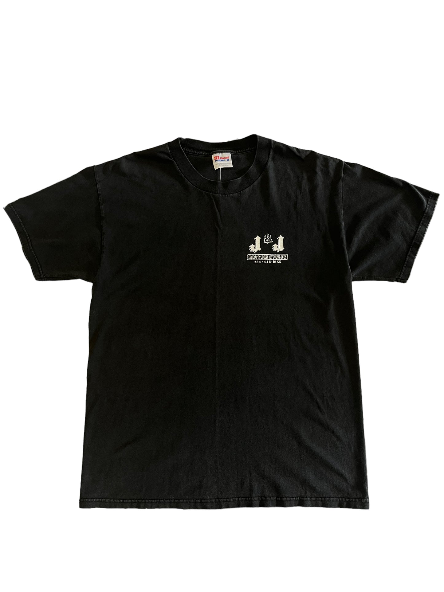 (L) Vintage Bike Shop Double Sided Tee