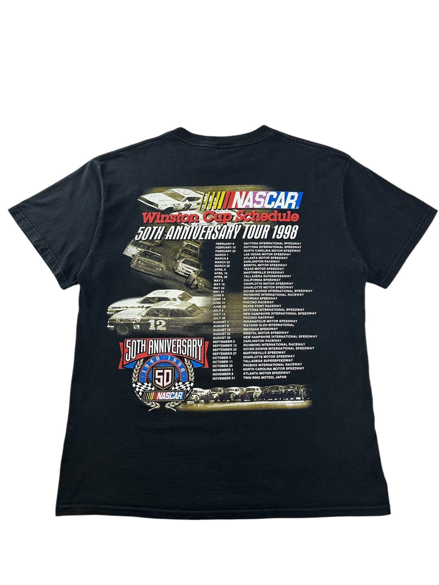 (L/XL) 1998 50th Anniversary Tour Nascar Tee