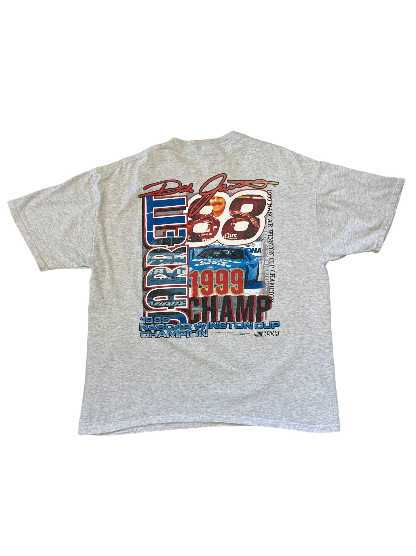 (XL) 1999 Nascar Dale Jarret Double Sided Tee