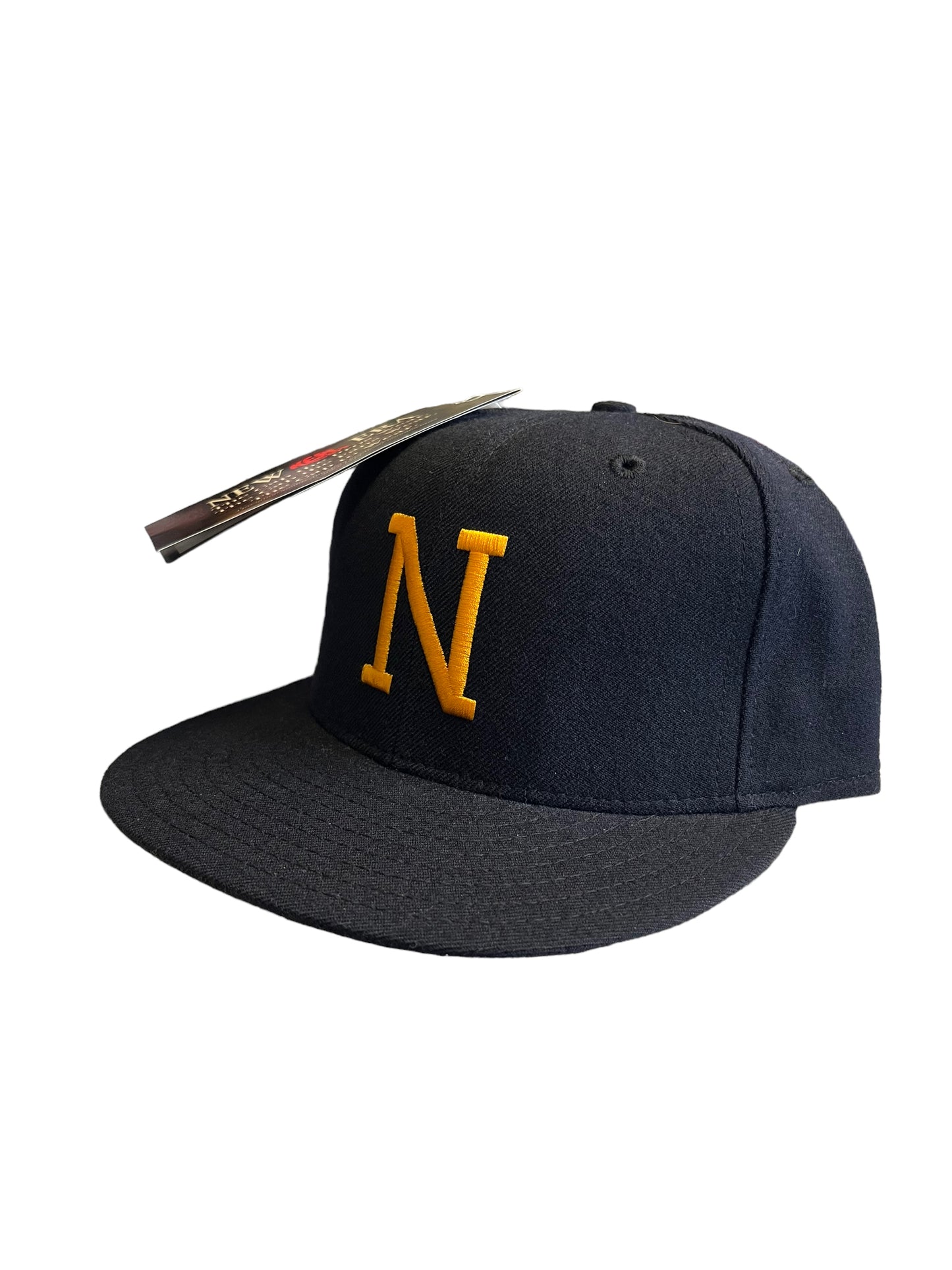 Vintage Navy Fitted Hat 7 1/8 Brand New