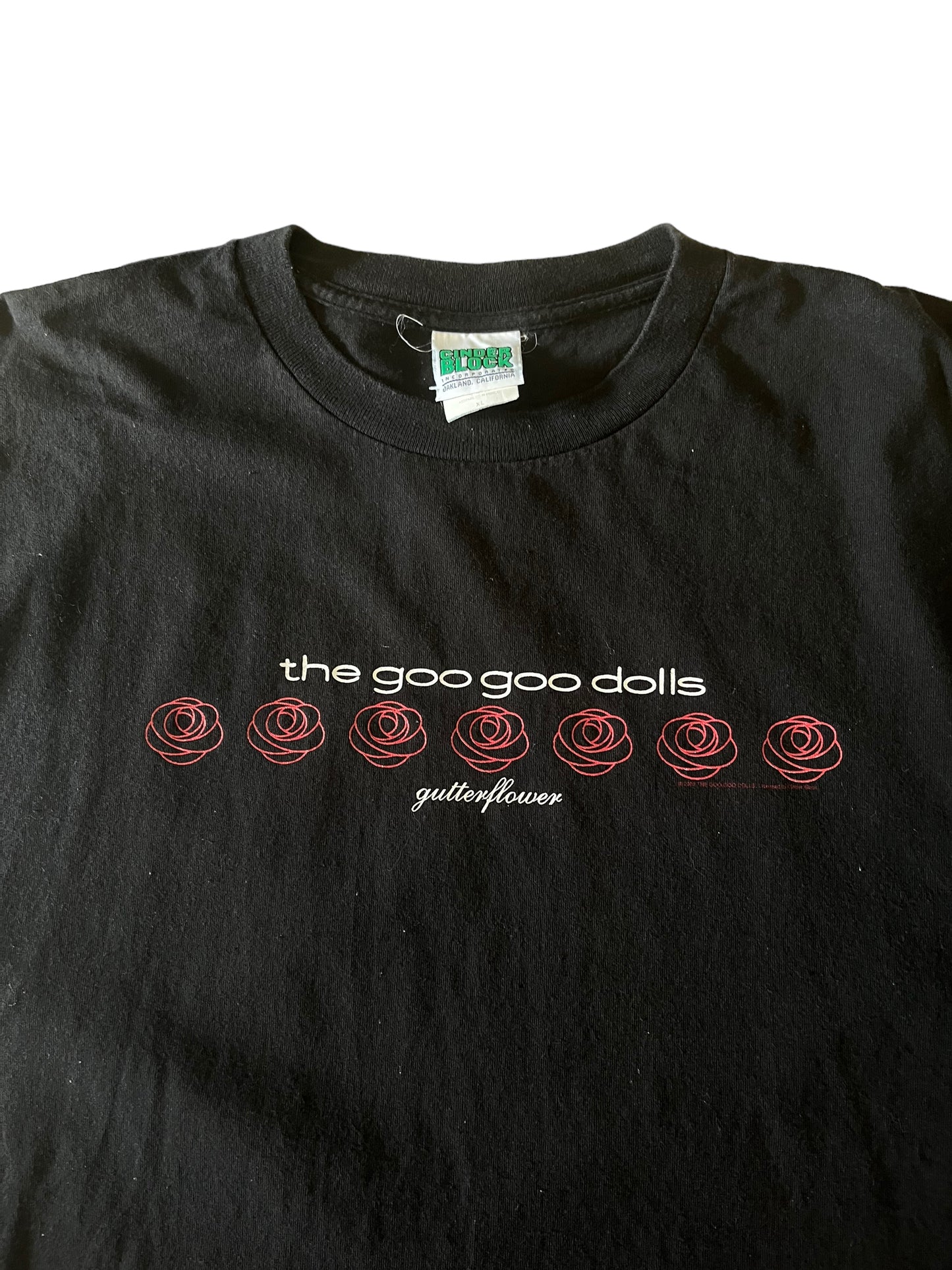 (XL) 2002 The Goo Goo Dolls Tour Double Sided Tee