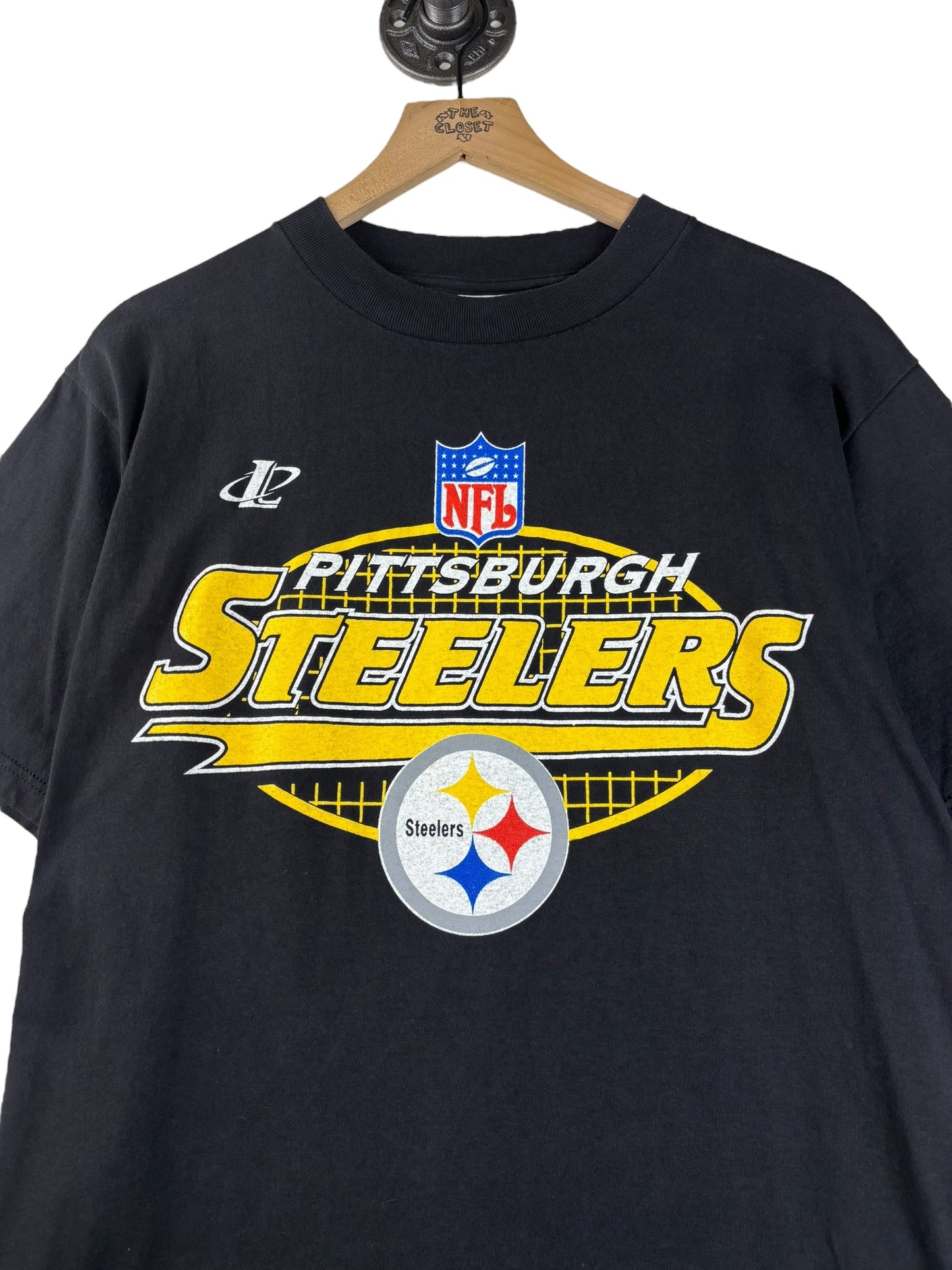 (M) Vintage Steelers Logo Athletic Graphic Tee
