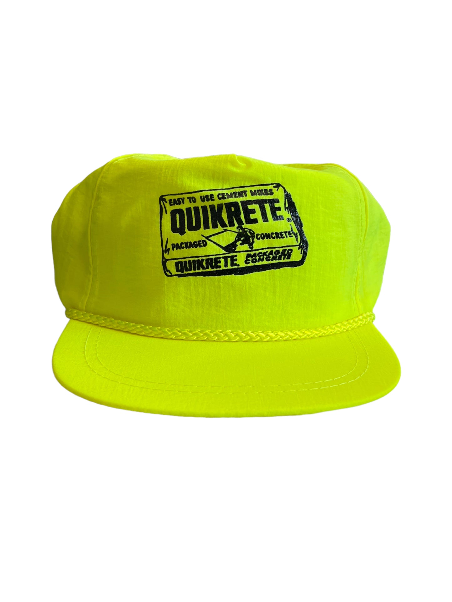 Vintage Quickrete SnapBack Hat Brand New
