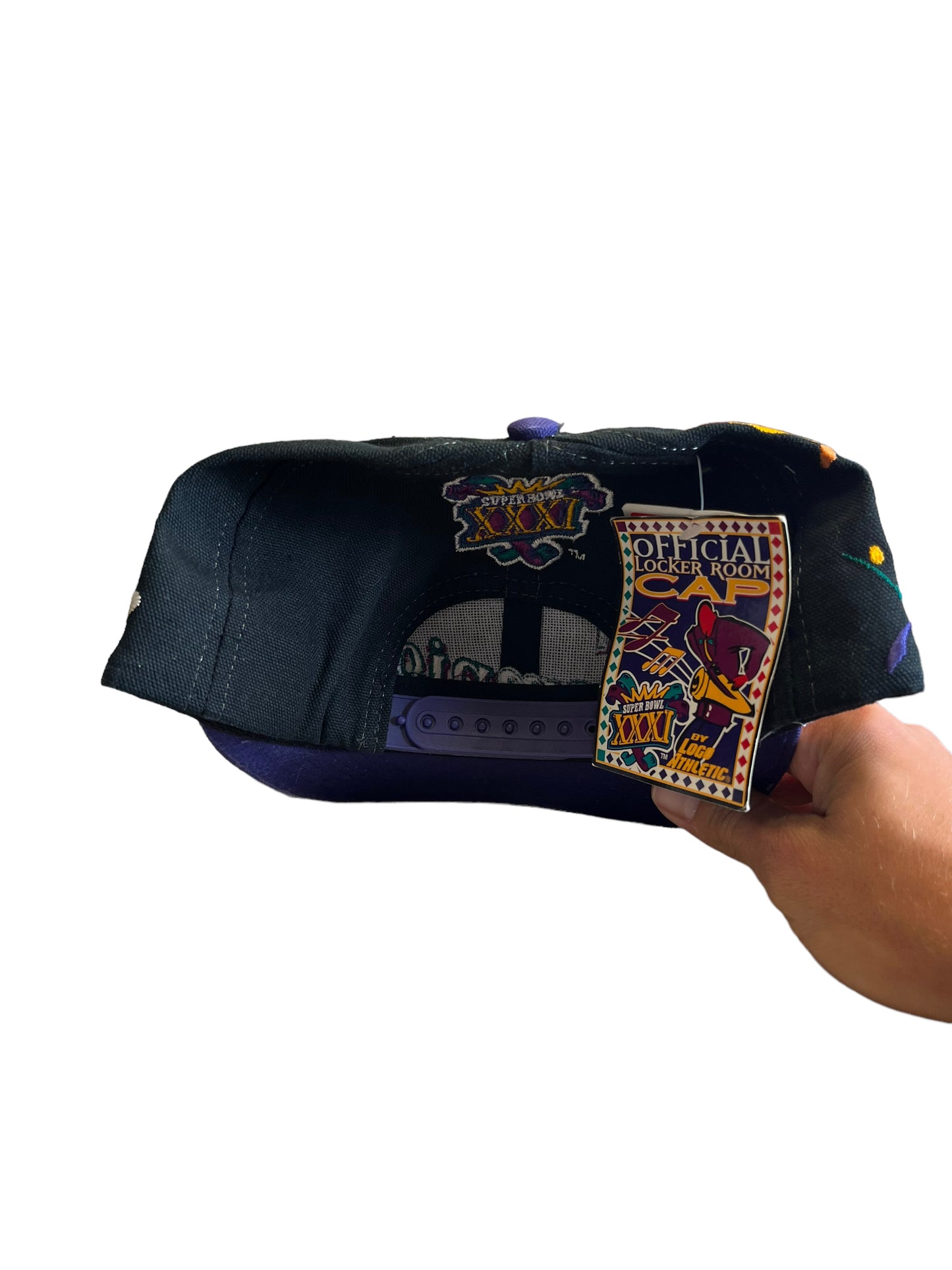 1997 Super Bowl XXXI Champions Green Bay Packers SnapBack Hat Brand New