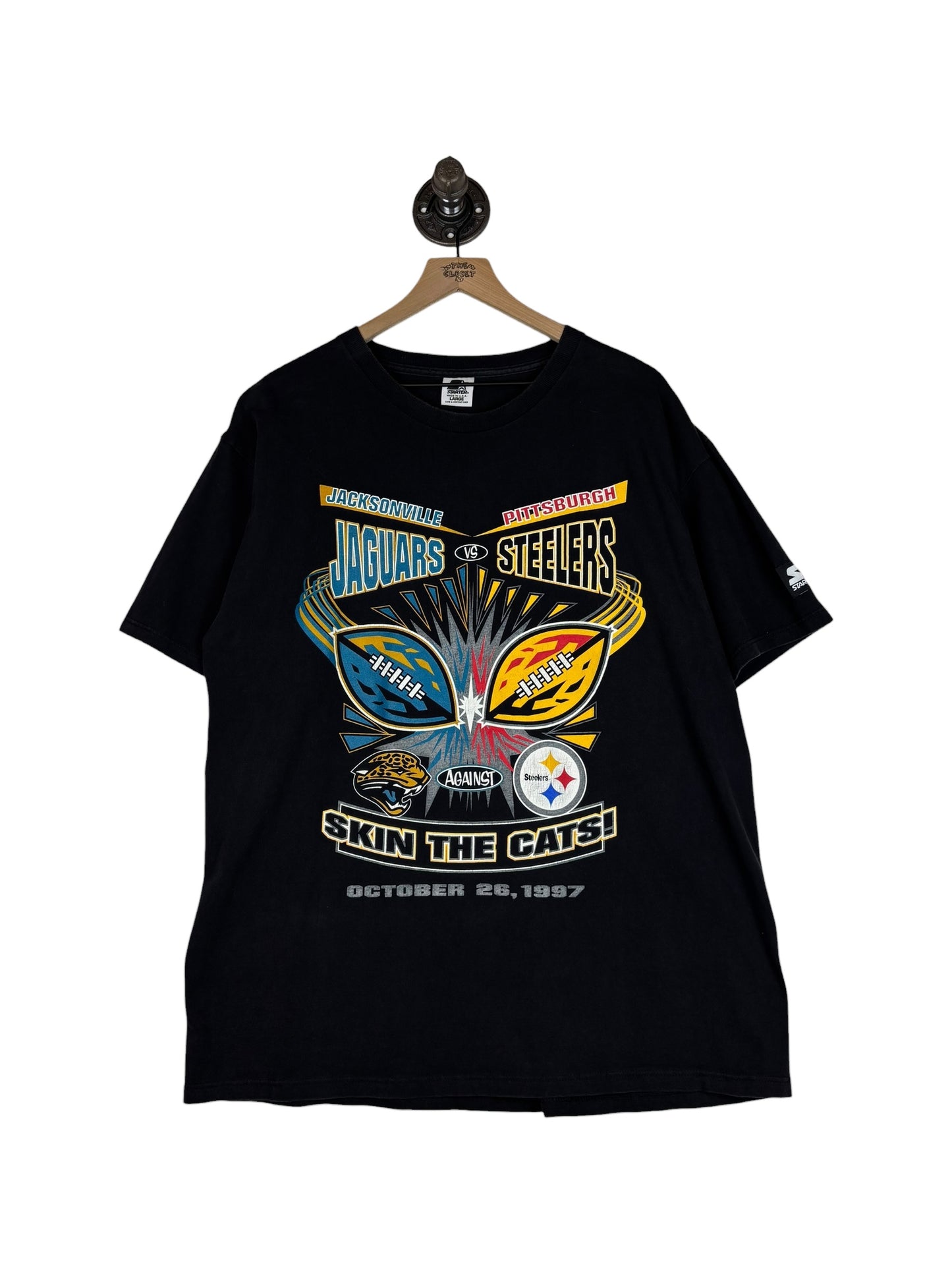 (L) 1997 Steelers vs Jaguars Starter Tee