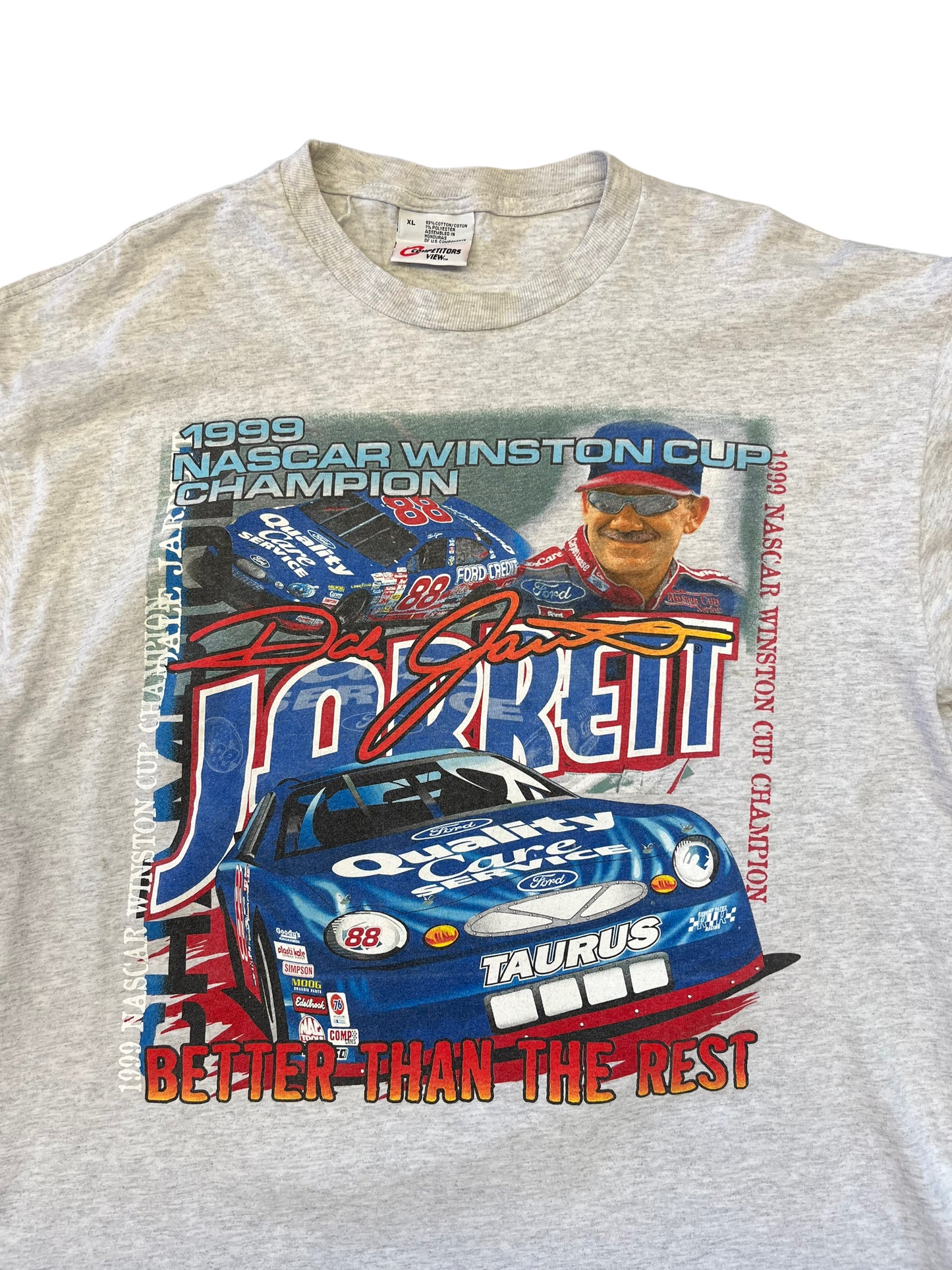 (XL) 1999 Nascar Dale Jarret Double Sided Tee