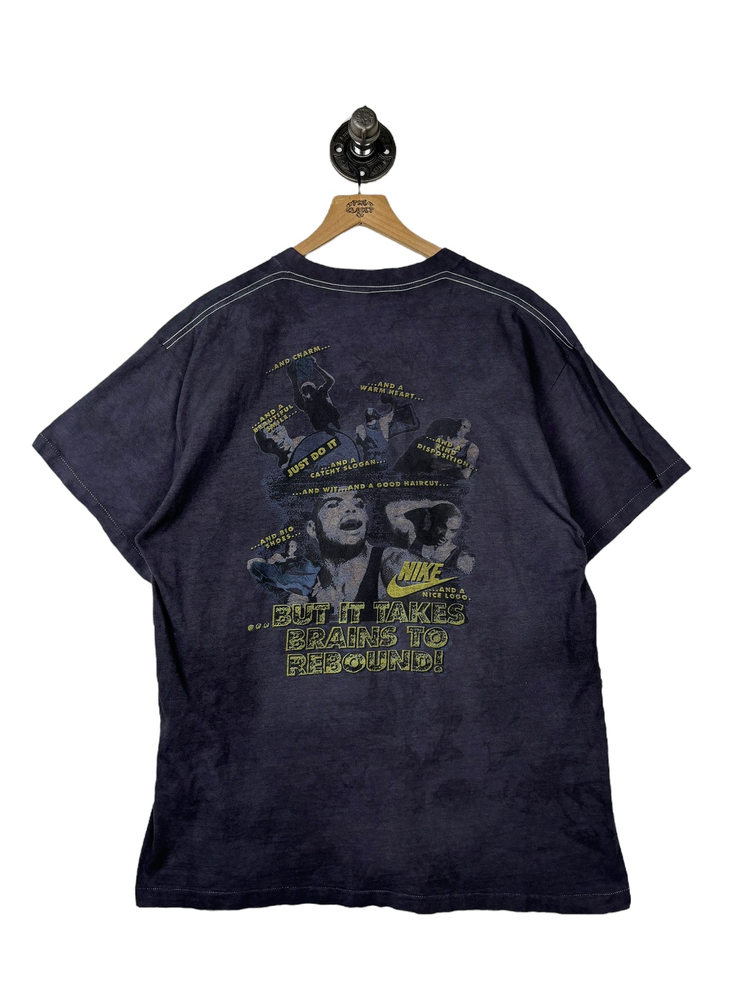 (XL) Vintage Nike x Charles Barkley Double Sided Tee