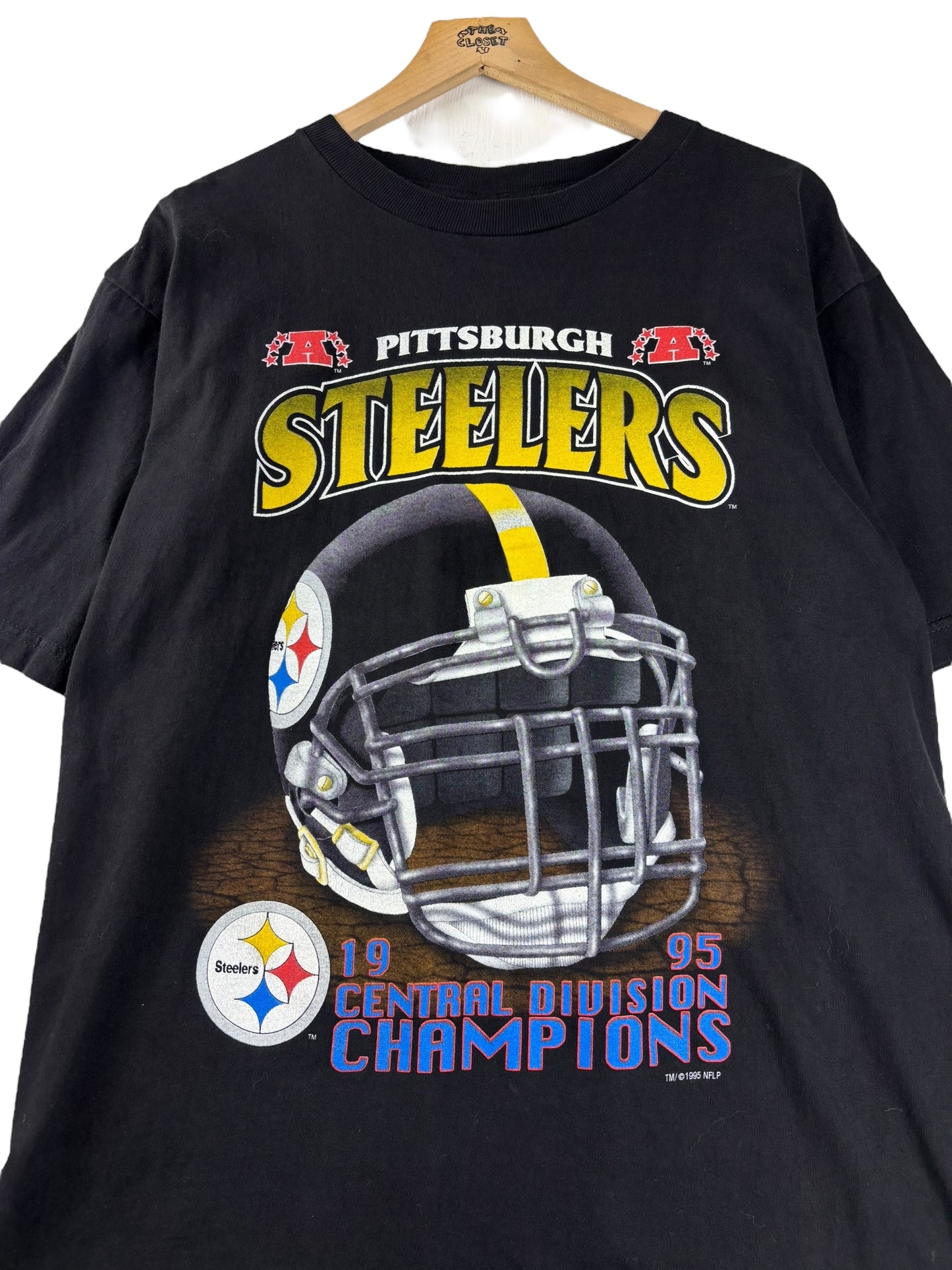 (L) 1995 Steelers Central Division Champs Tee