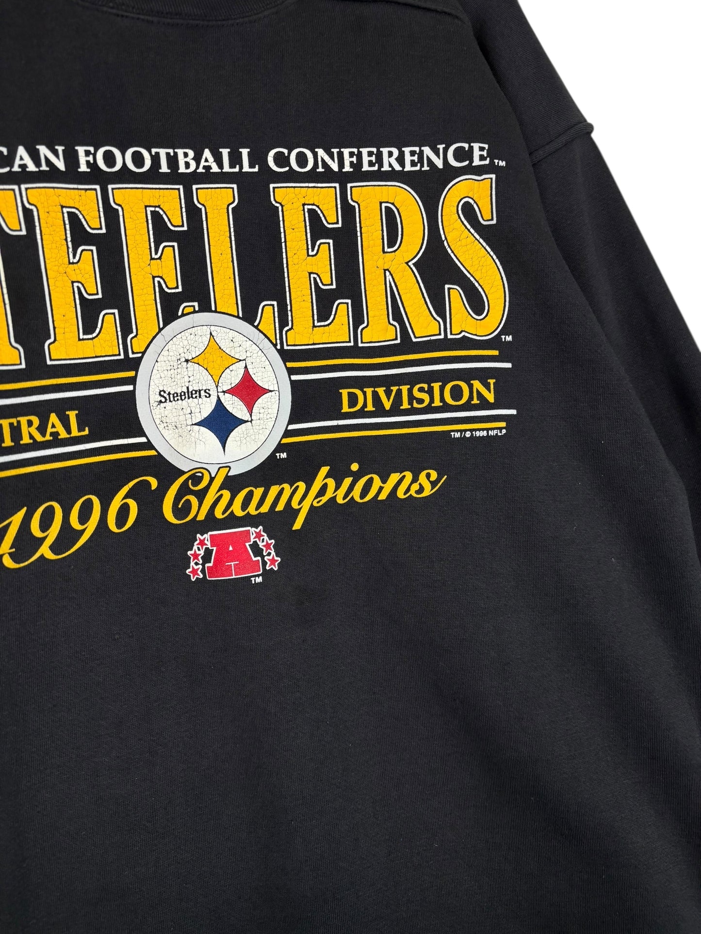 (L) 1996 Steelers AFC Champs Crewneck