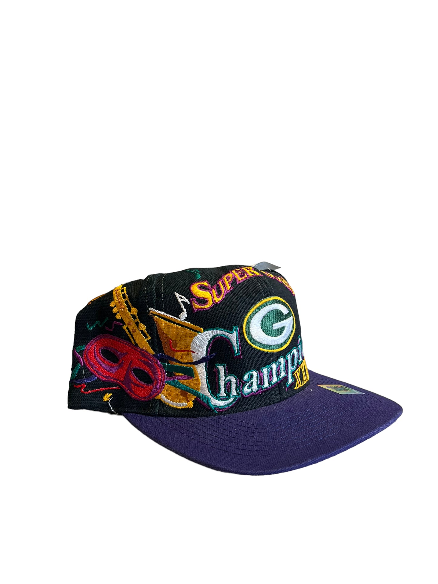 1997 Super Bowl XXXI Champions Green Bay Packers SnapBack Hat Brand New