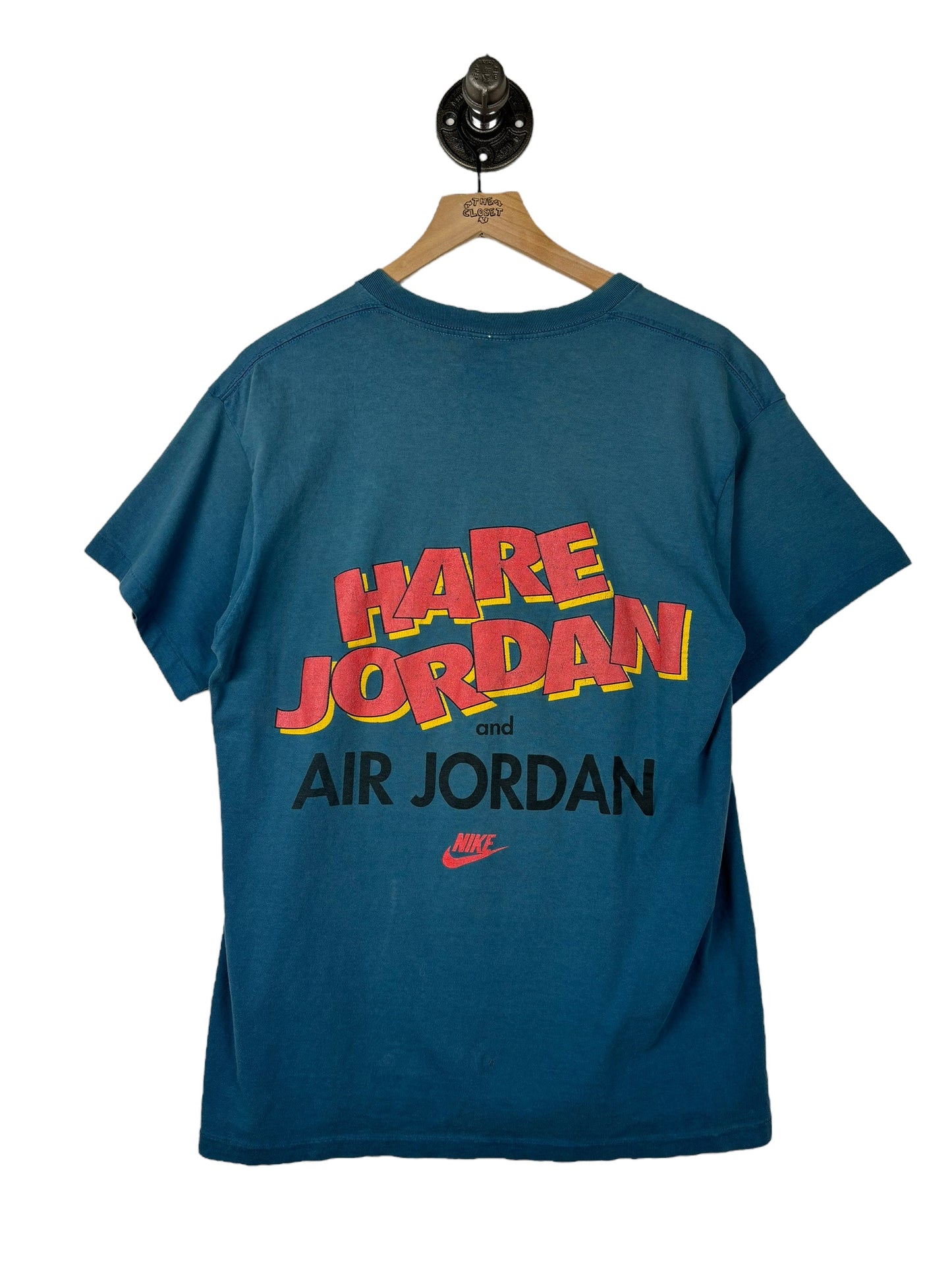 (S/M) 1991 Nike Hare Jordan Double Sided Tee