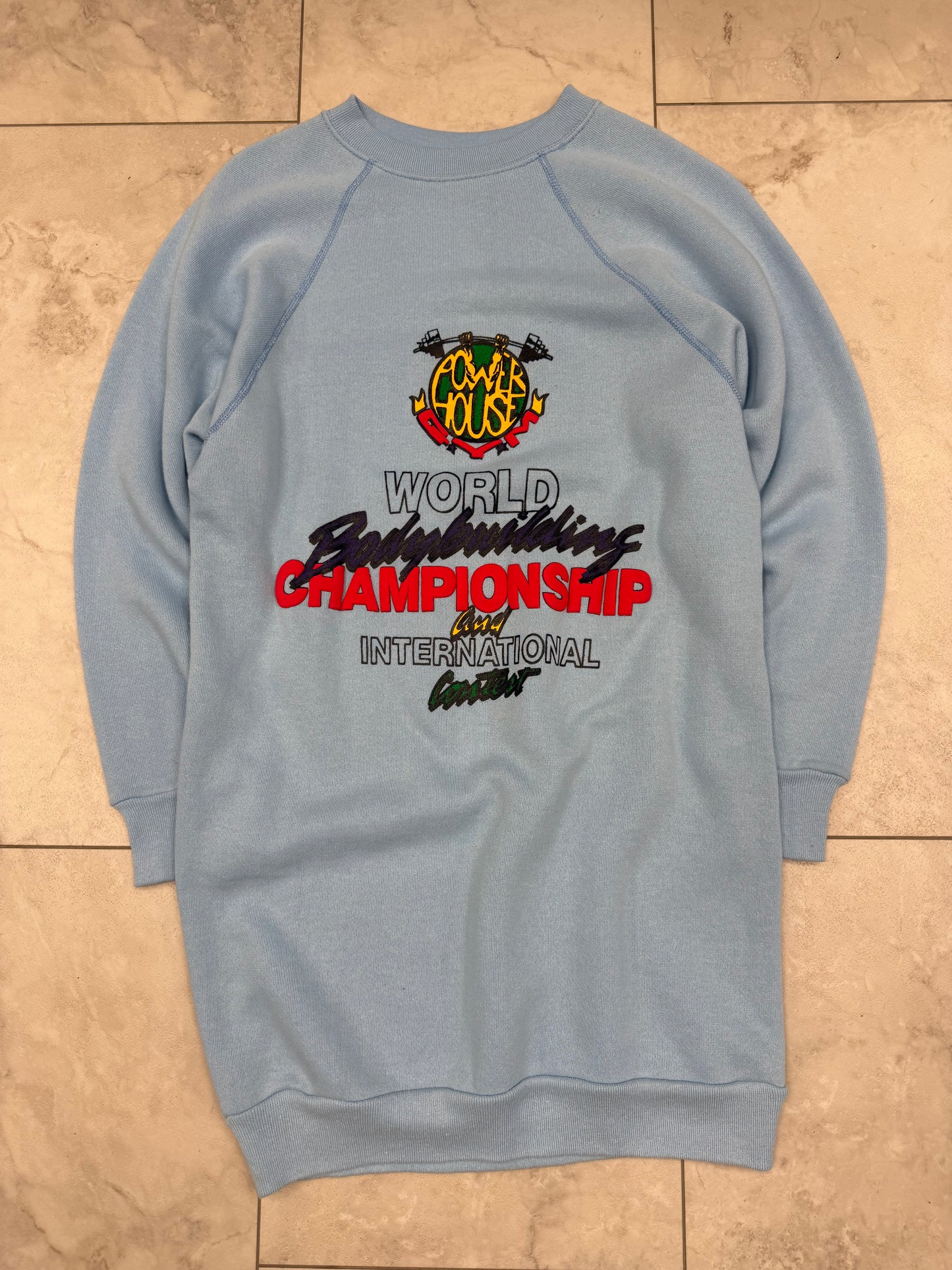 (S) Vintage 90’s Powerhouse Bodybuilding Championship Crewneck
