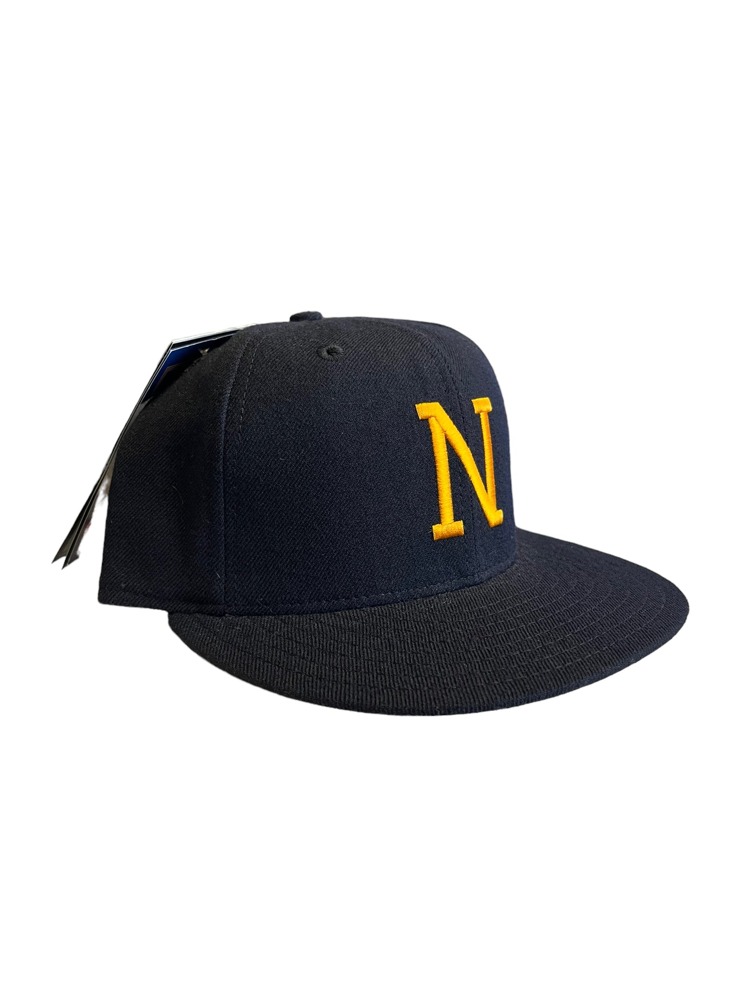 Vintage Navy Fitted Hat 7 1/8 Brand New