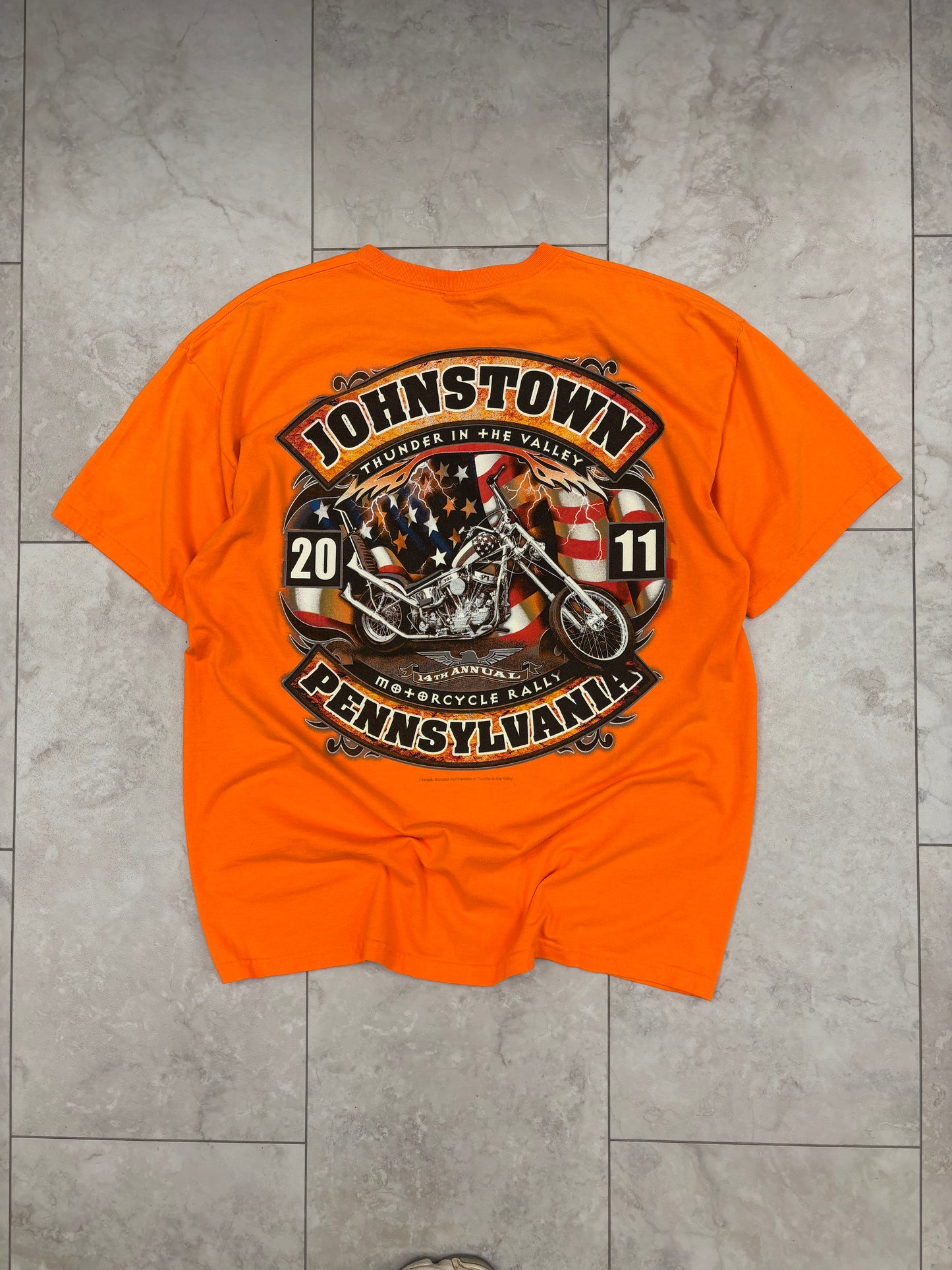 (XL) 2011 Johnstown Thunder in The Valley Tee