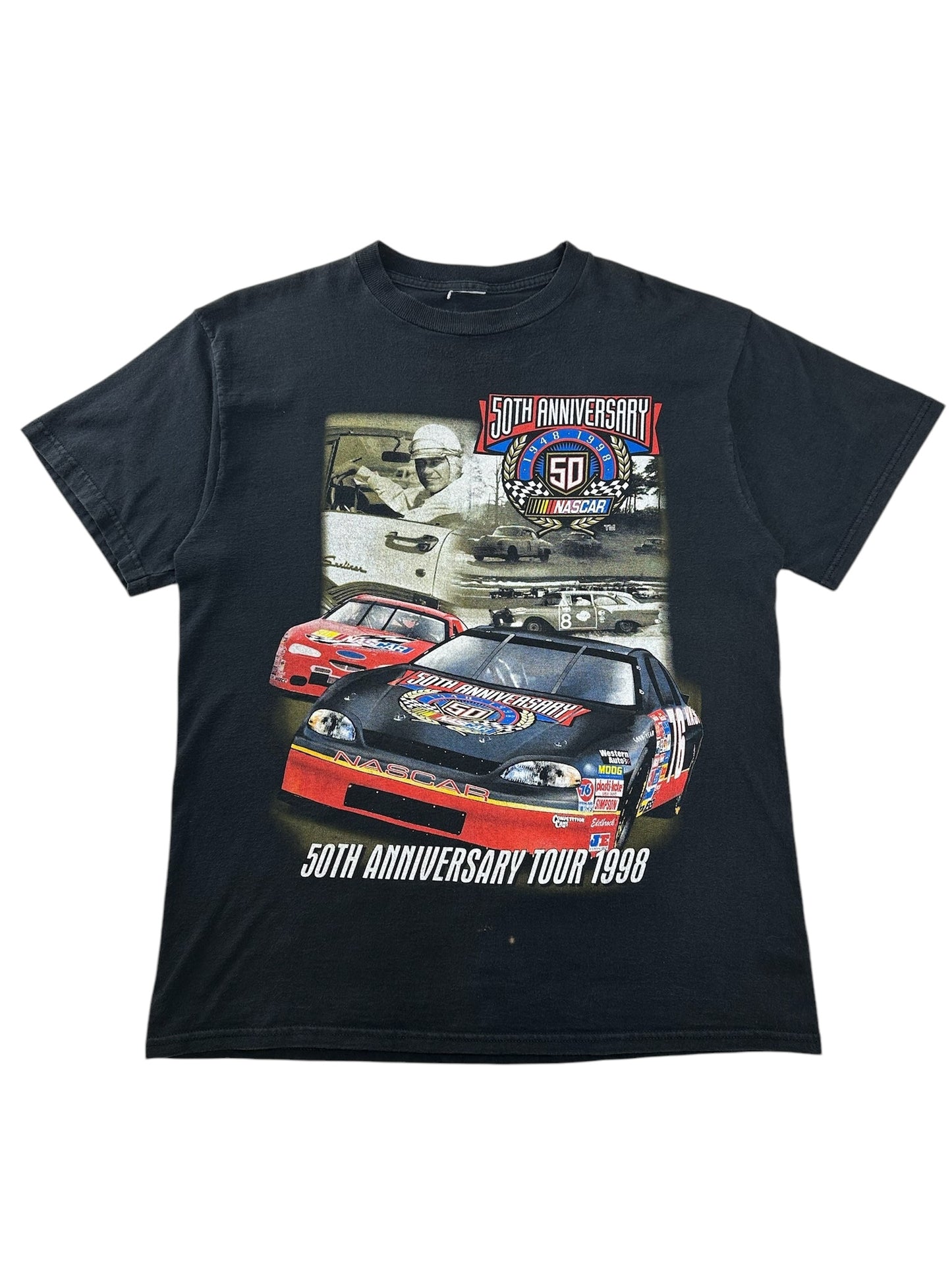 (L/XL) 1998 50th Anniversary Tour Nascar Tee