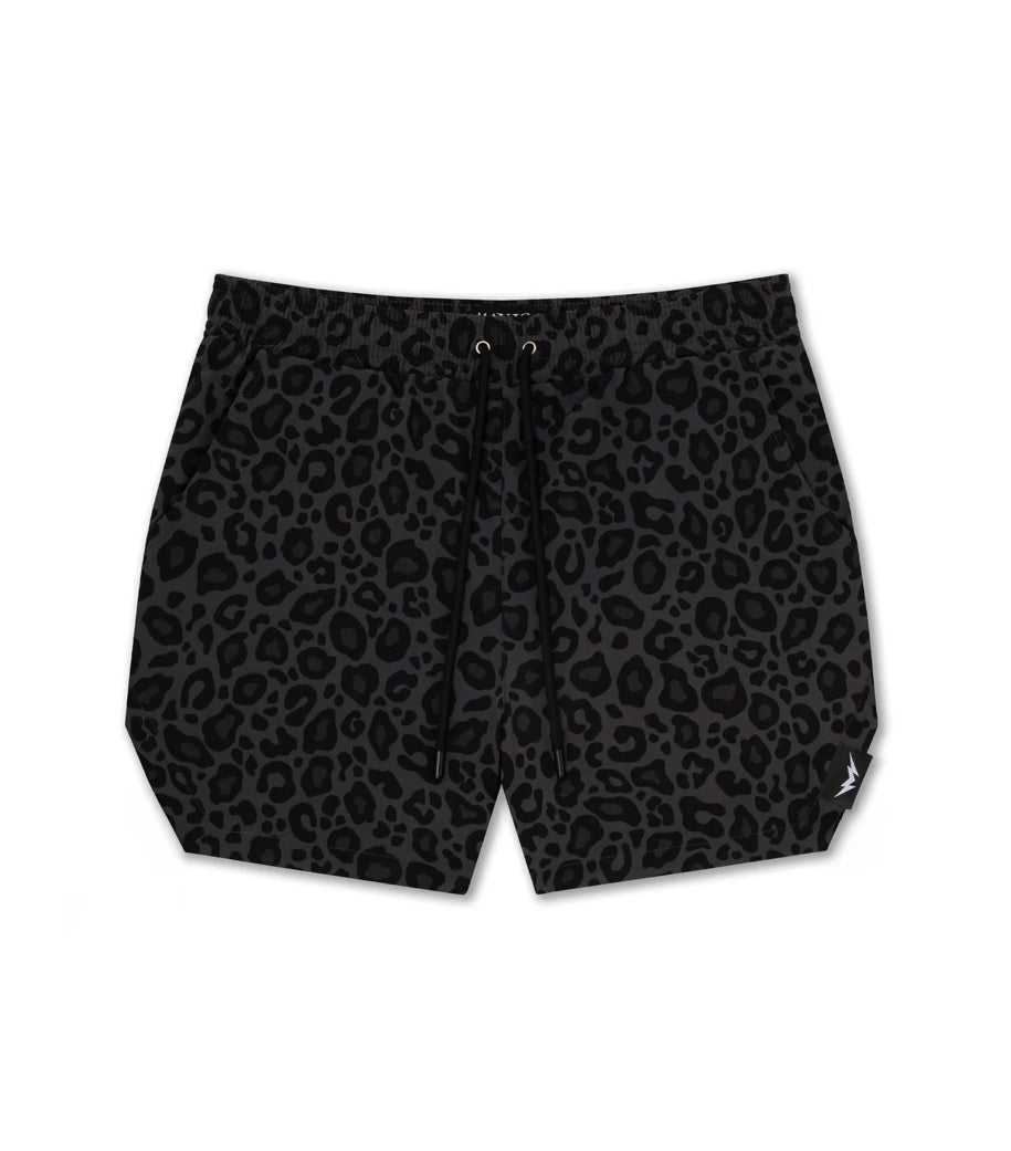 Manic Leopard Performance Shorts (No Liner)