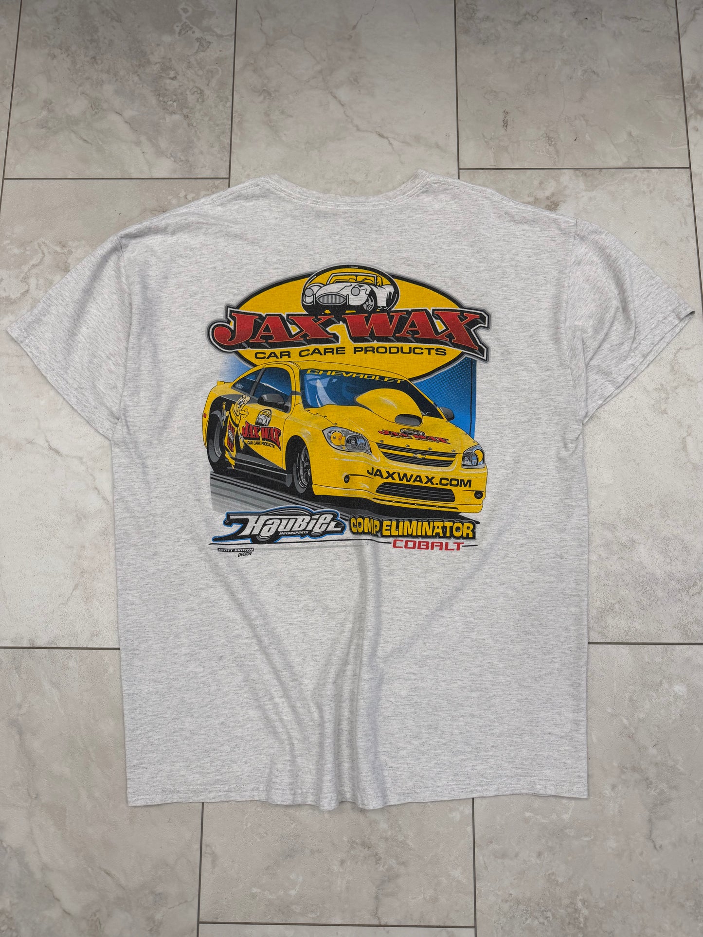 (XL) Vintage Y2K Jax Wax Graphic Tee