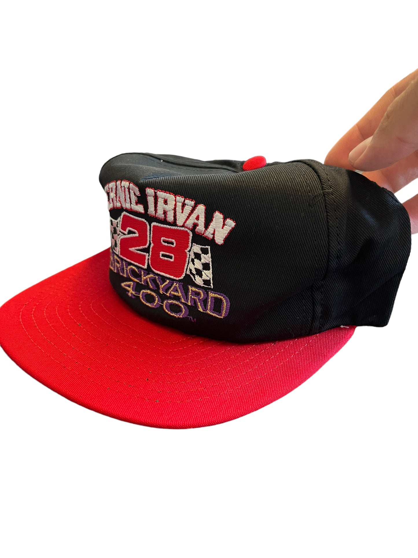 Vintage Nascar Ernie Irvan Brickyard 400 Hat Brand New