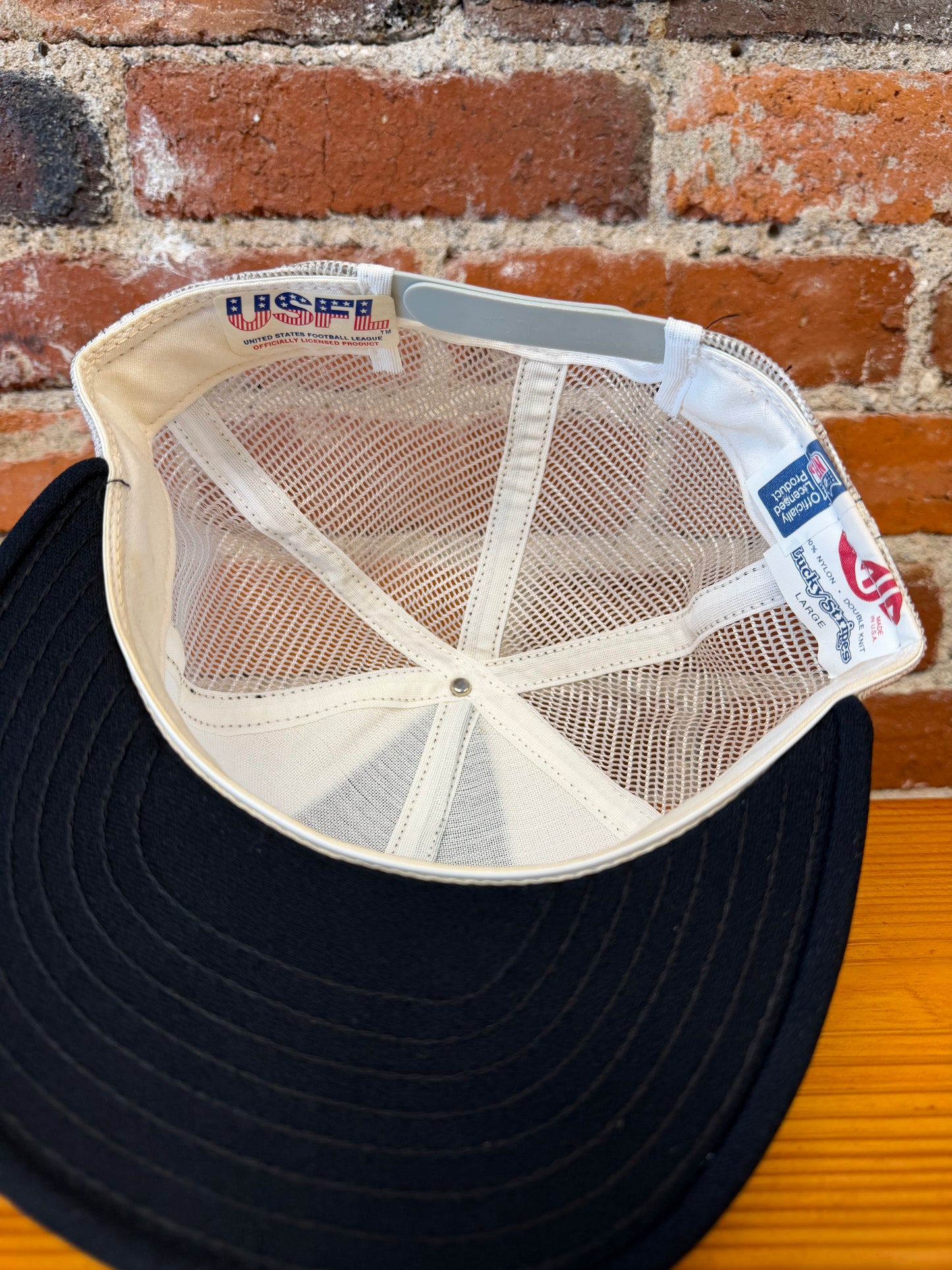 Vintage Houston Gamblers Trucker Hat - NEW