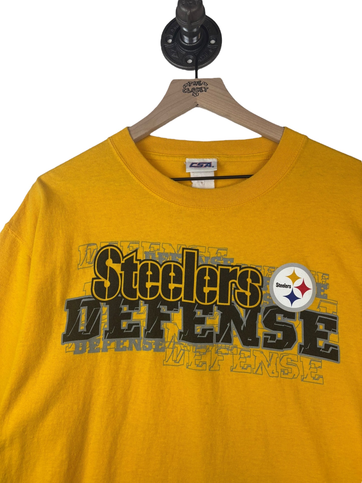 (XL) Vintage Y2K Steelers Defense Tee