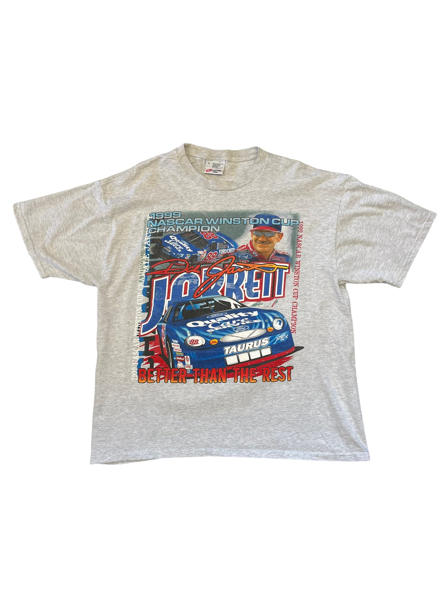 (XL) 1999 Nascar Dale Jarret Double Sided Tee