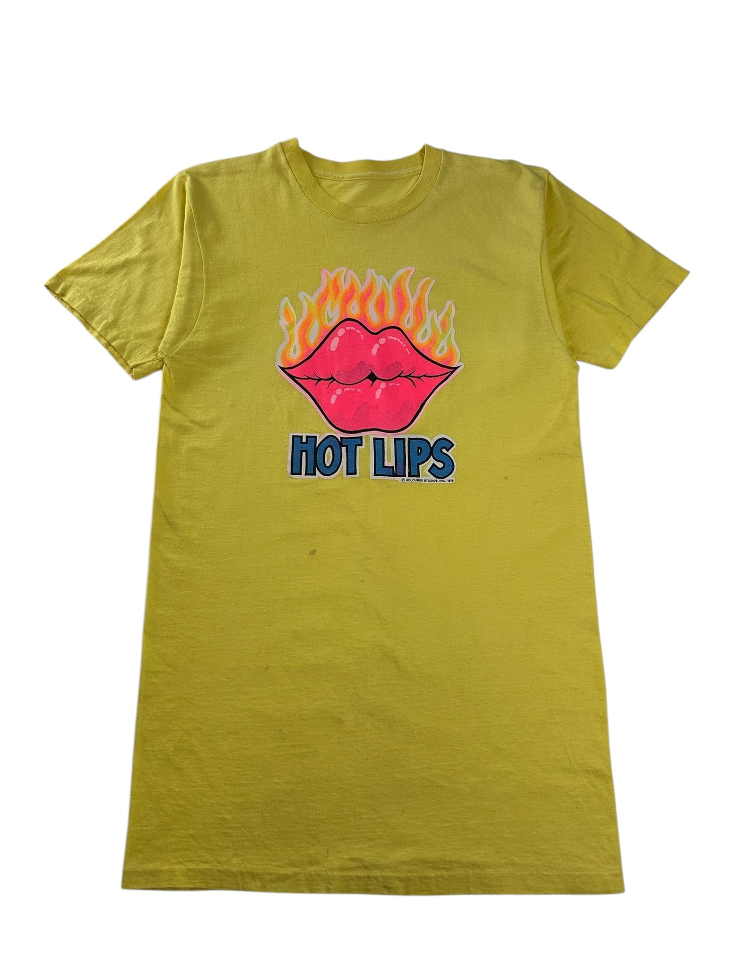 (S) 1975 "Hot Lips"& "I'm With Hot Lips" Tees