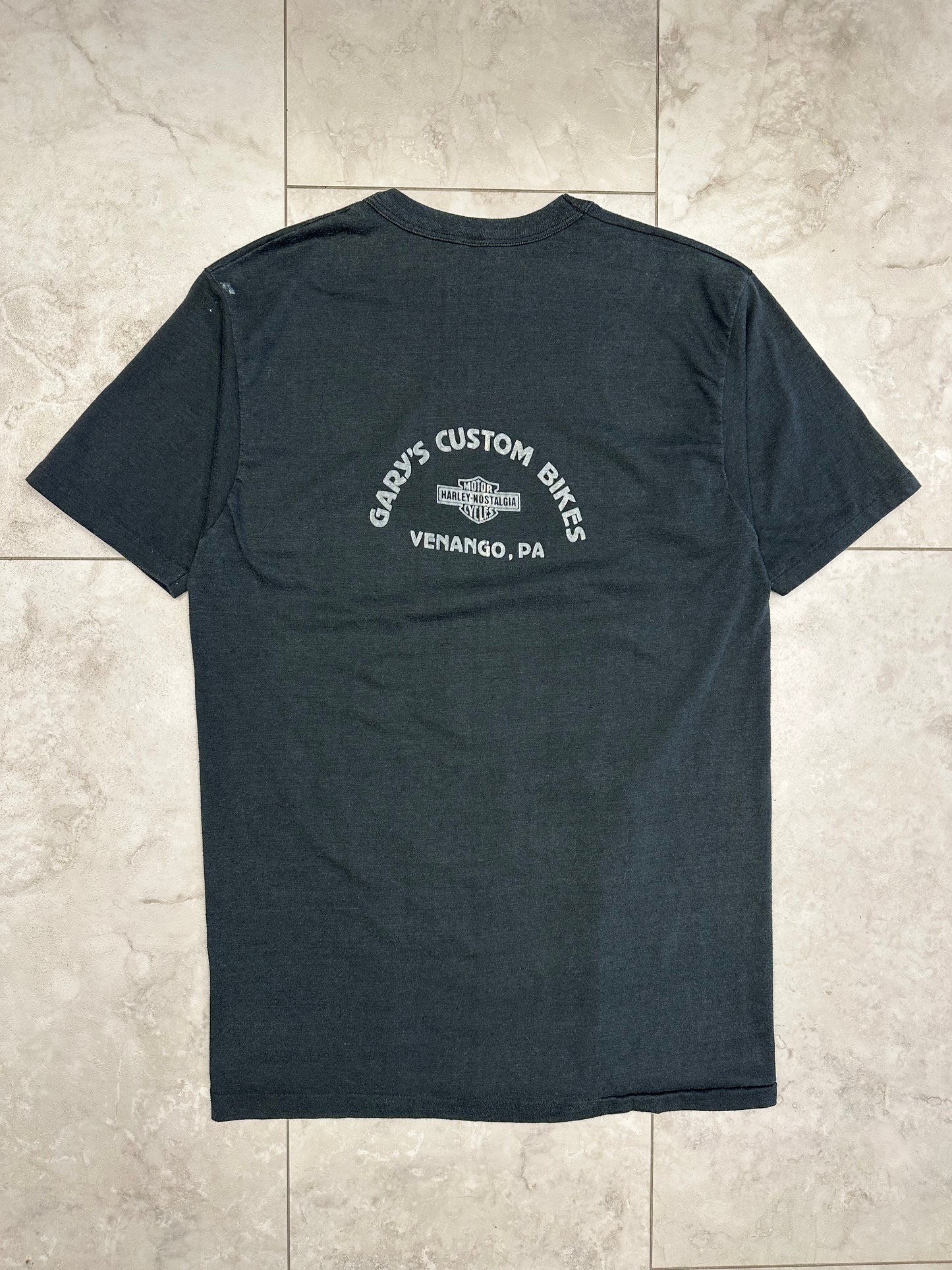 (L) Vintage 80's Harley-Nostalgia Tee