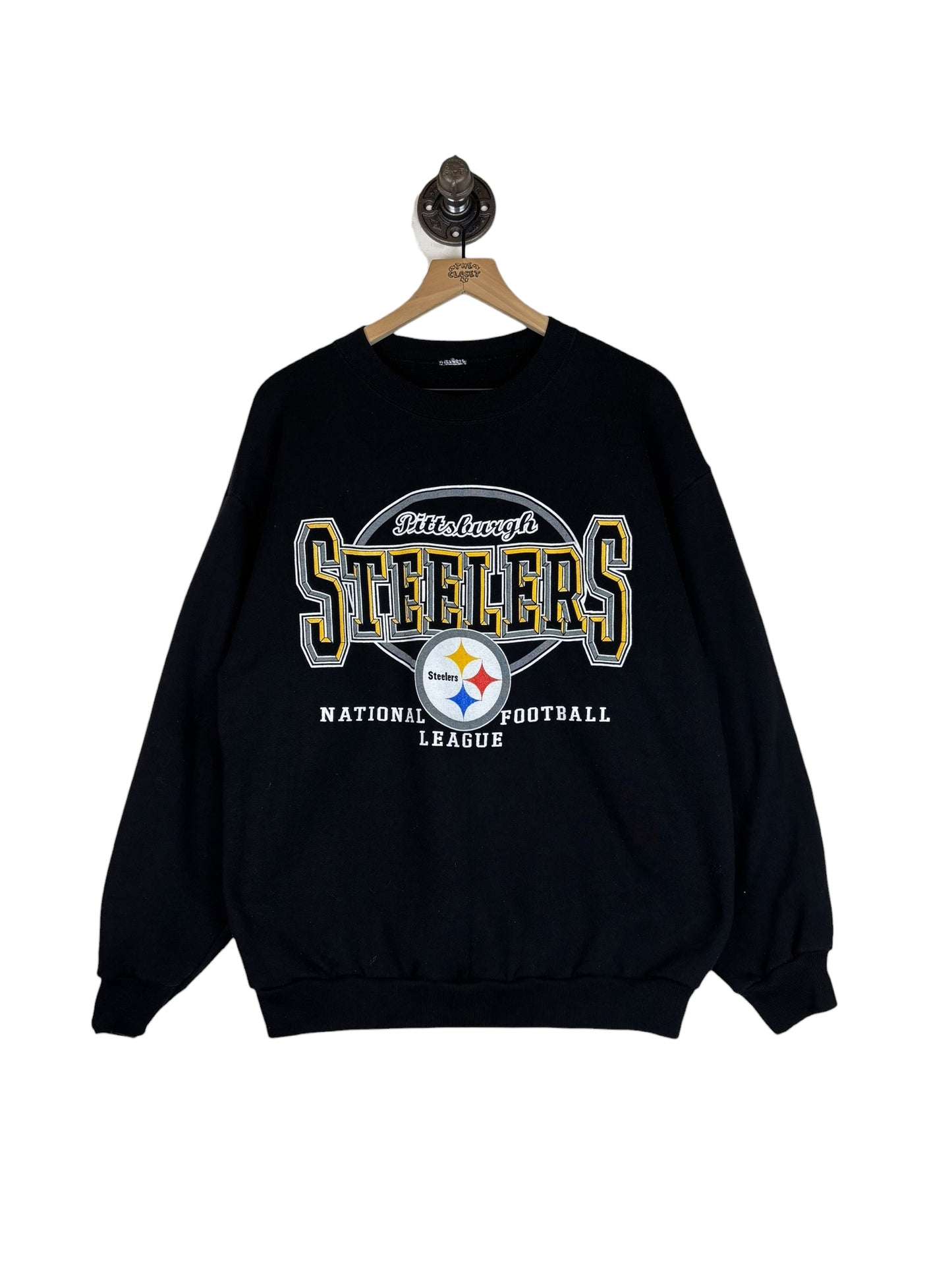 (XL) Vintage Steelers Graphic Crewneck