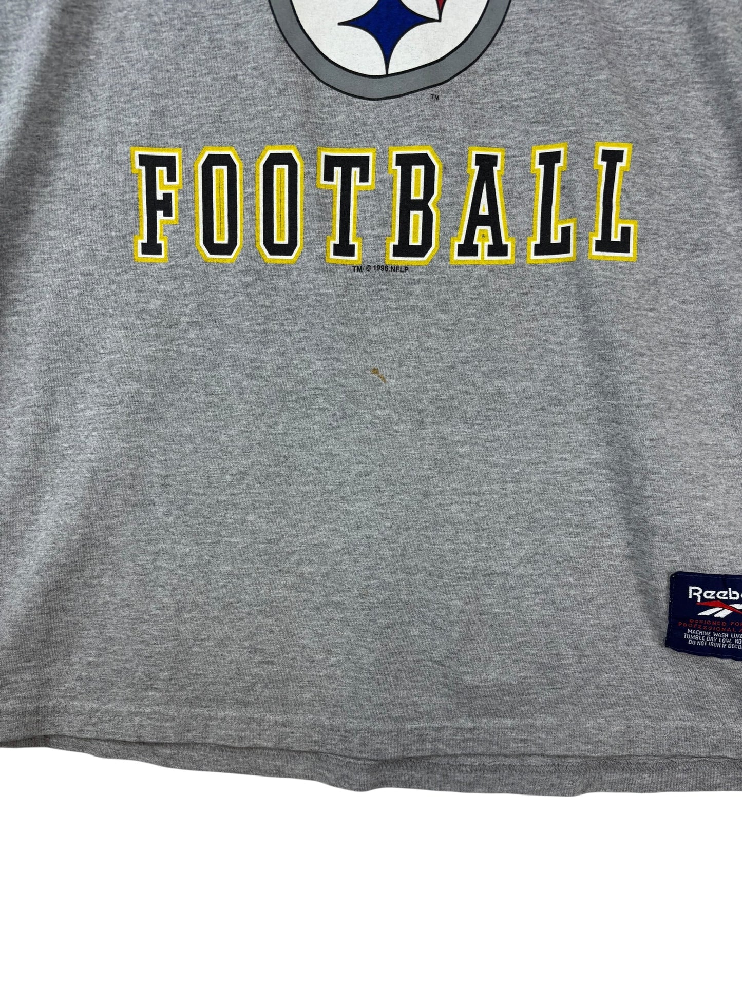 (XL) 1996 Steelers Football Reebok Tee