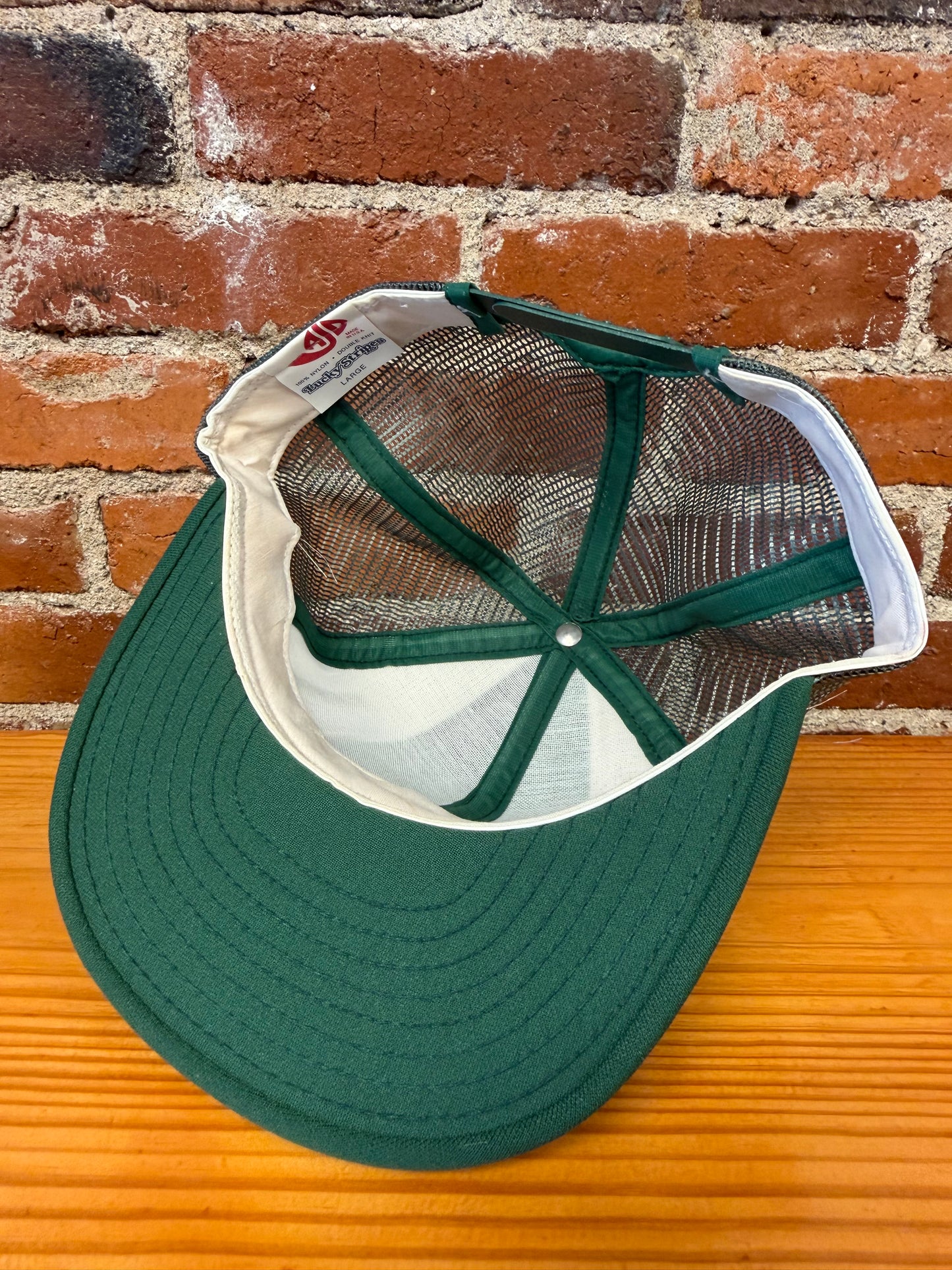 Vintage Miami Hurricanes s AJD Lucky Stripes Trucker Hat - NEW