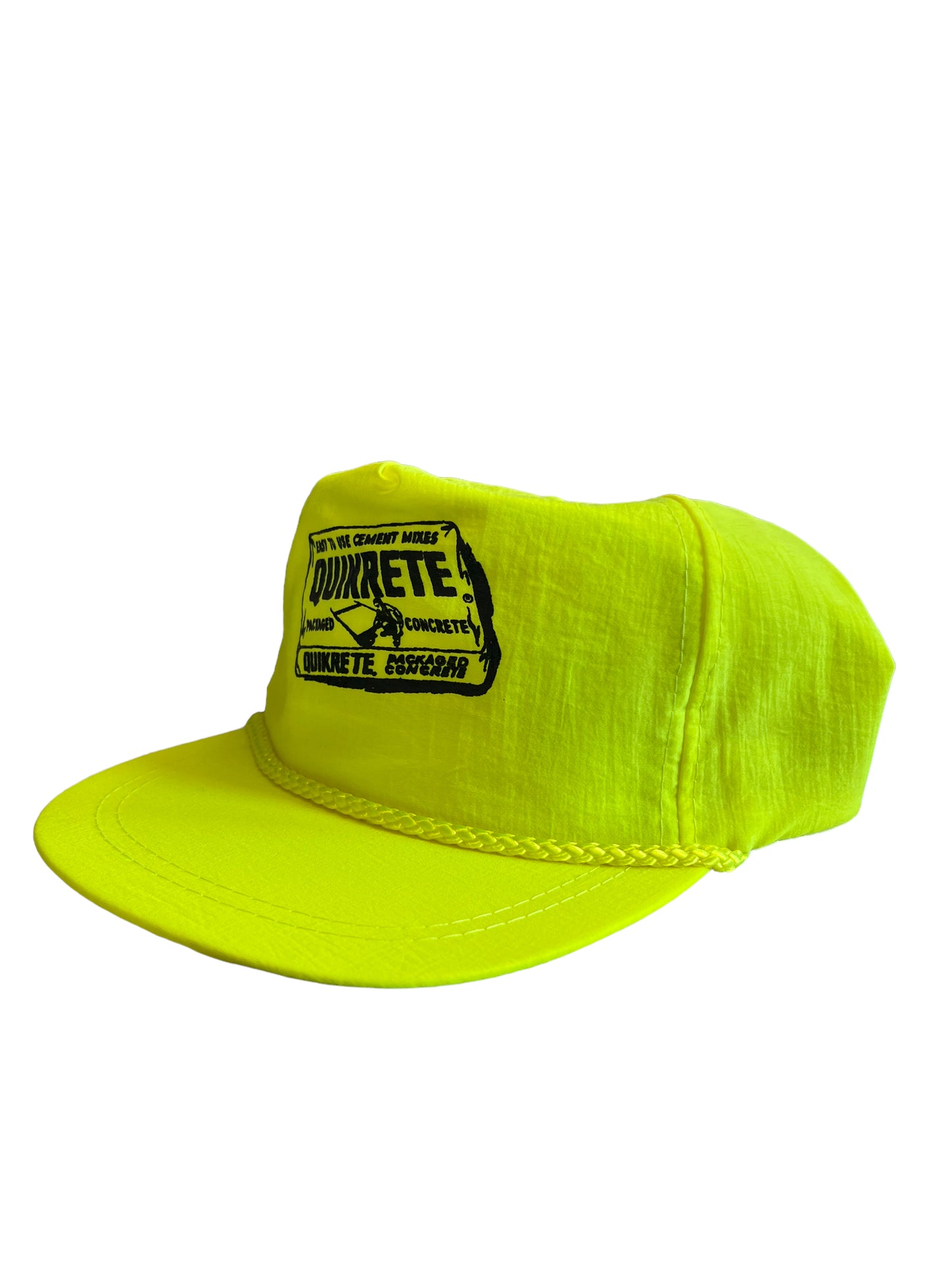 Vintage Quickrete SnapBack Hat Brand New