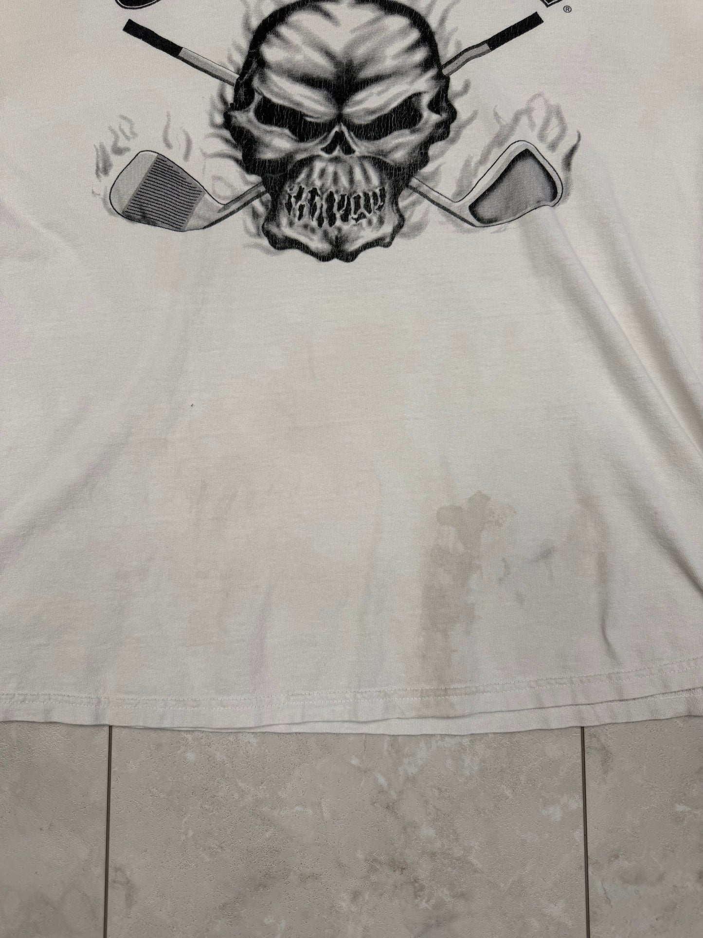 (XL) Vintage Y2K Tattoo Golf Graphic Tee