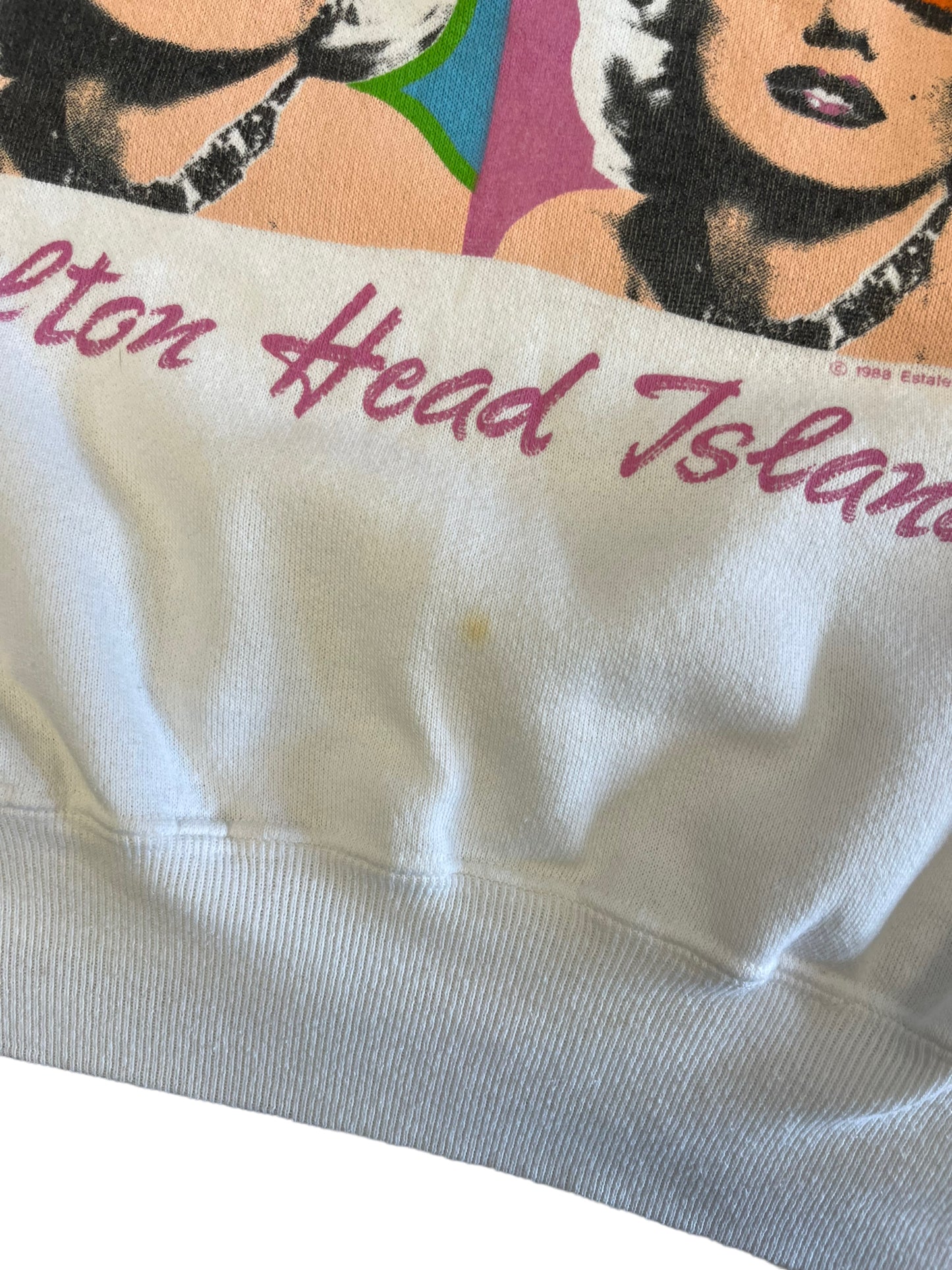 (M) 1988 Marilyn Manson Hilton Head Island Crewneck