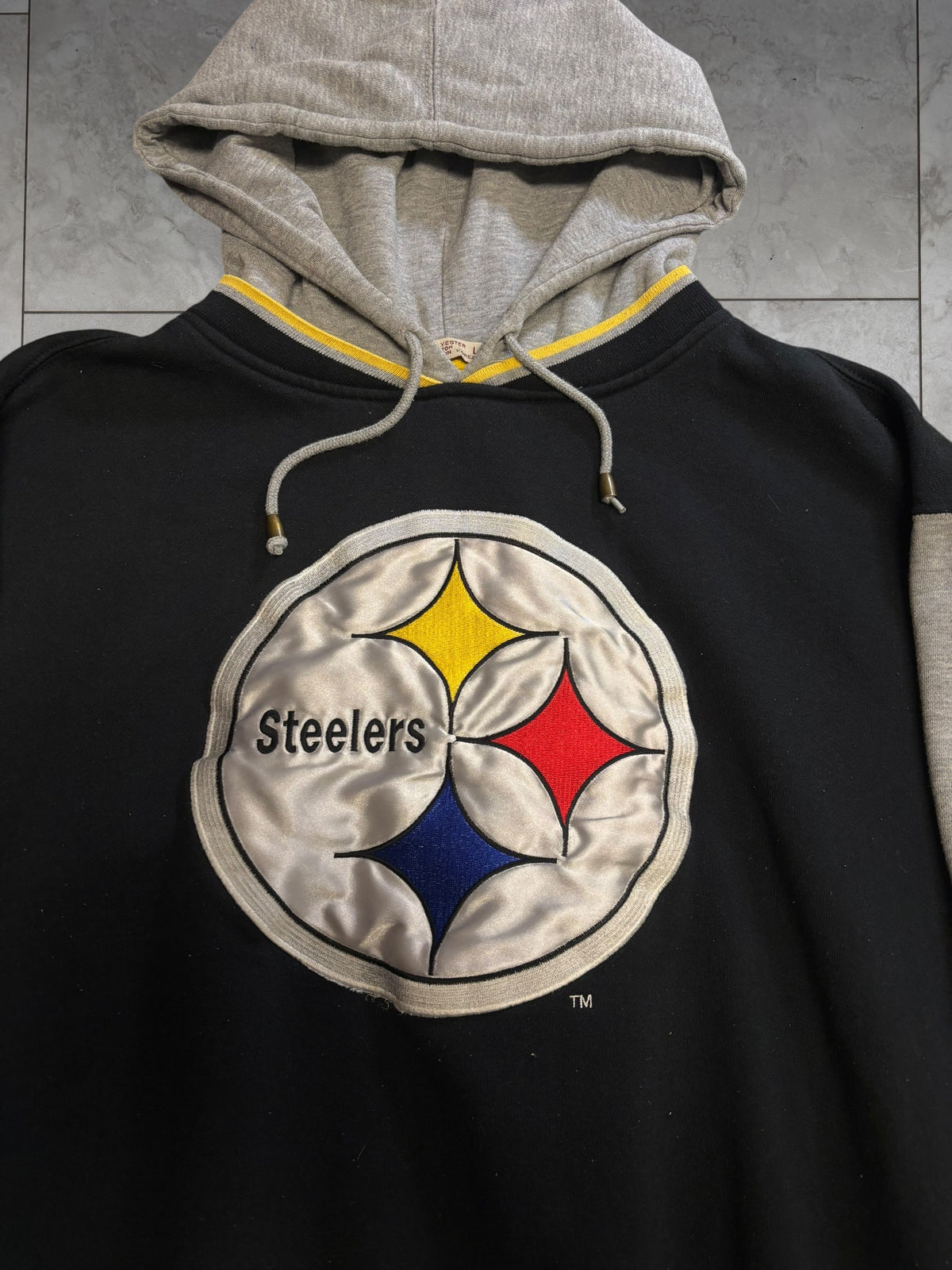 (L) Vintage 90's Steelers Starter Hoodie