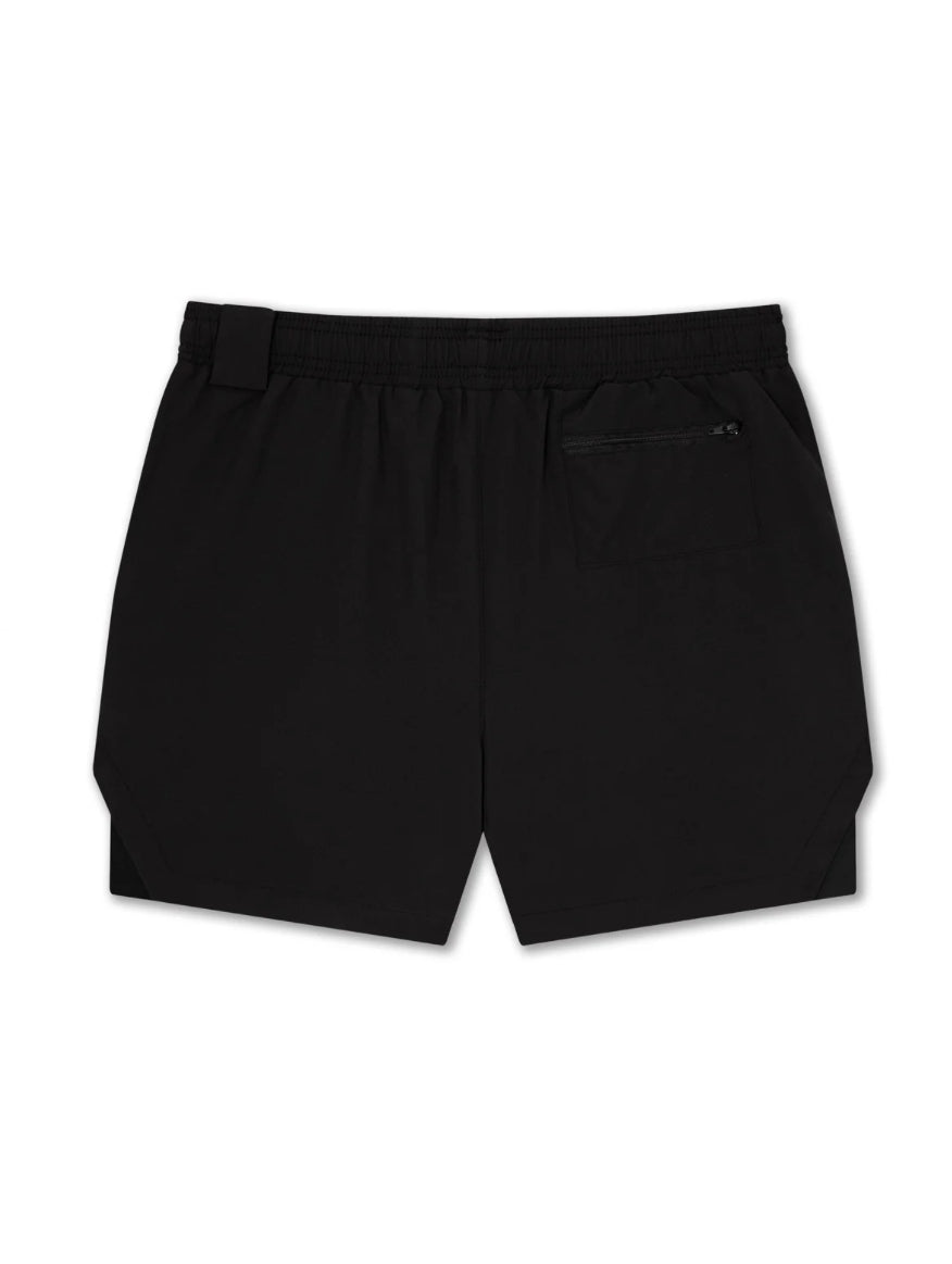 Manic Black Performance Shorts (With Liner)