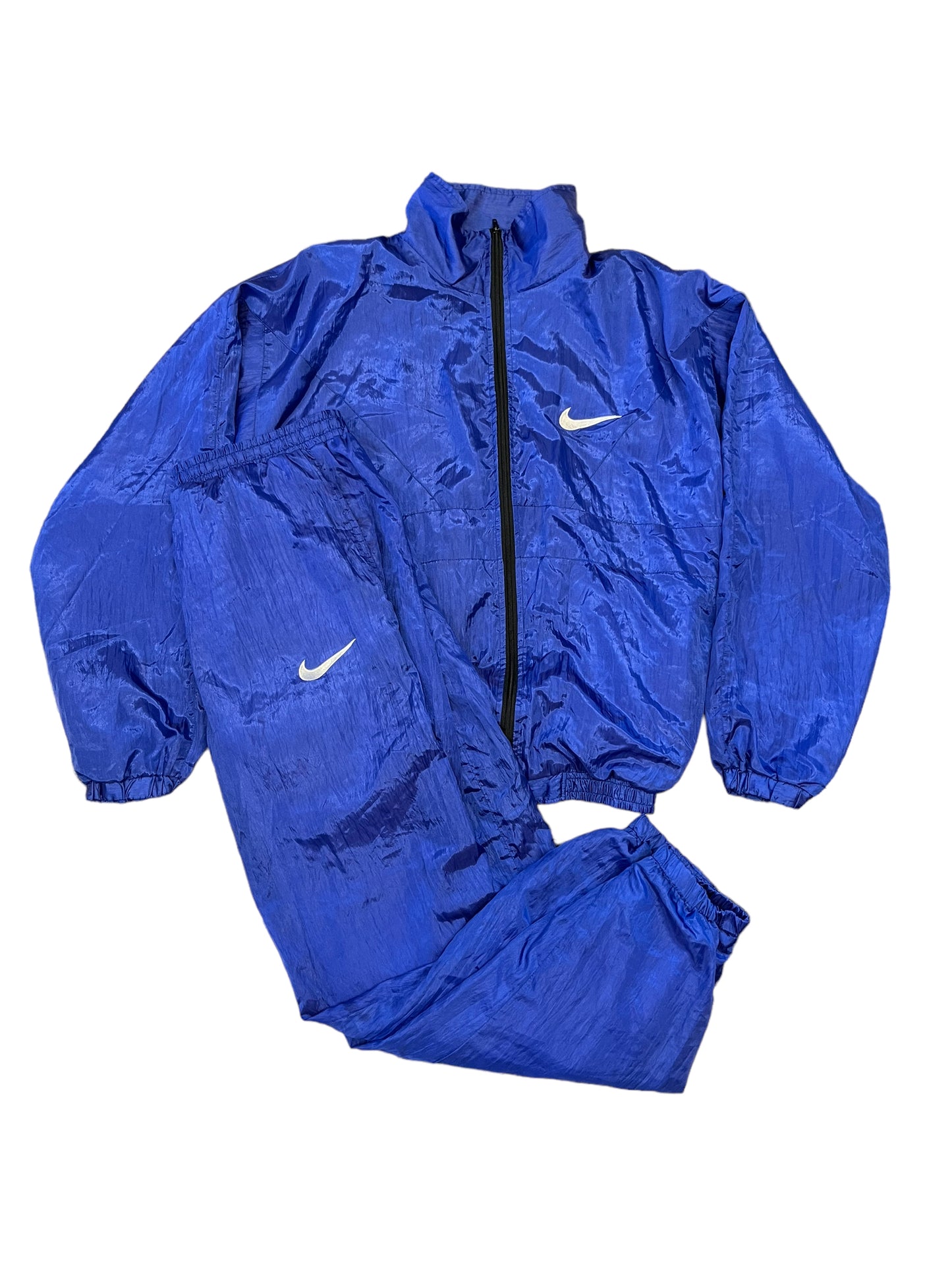 (XL) Vintage Nike Royal Blue Track Suit