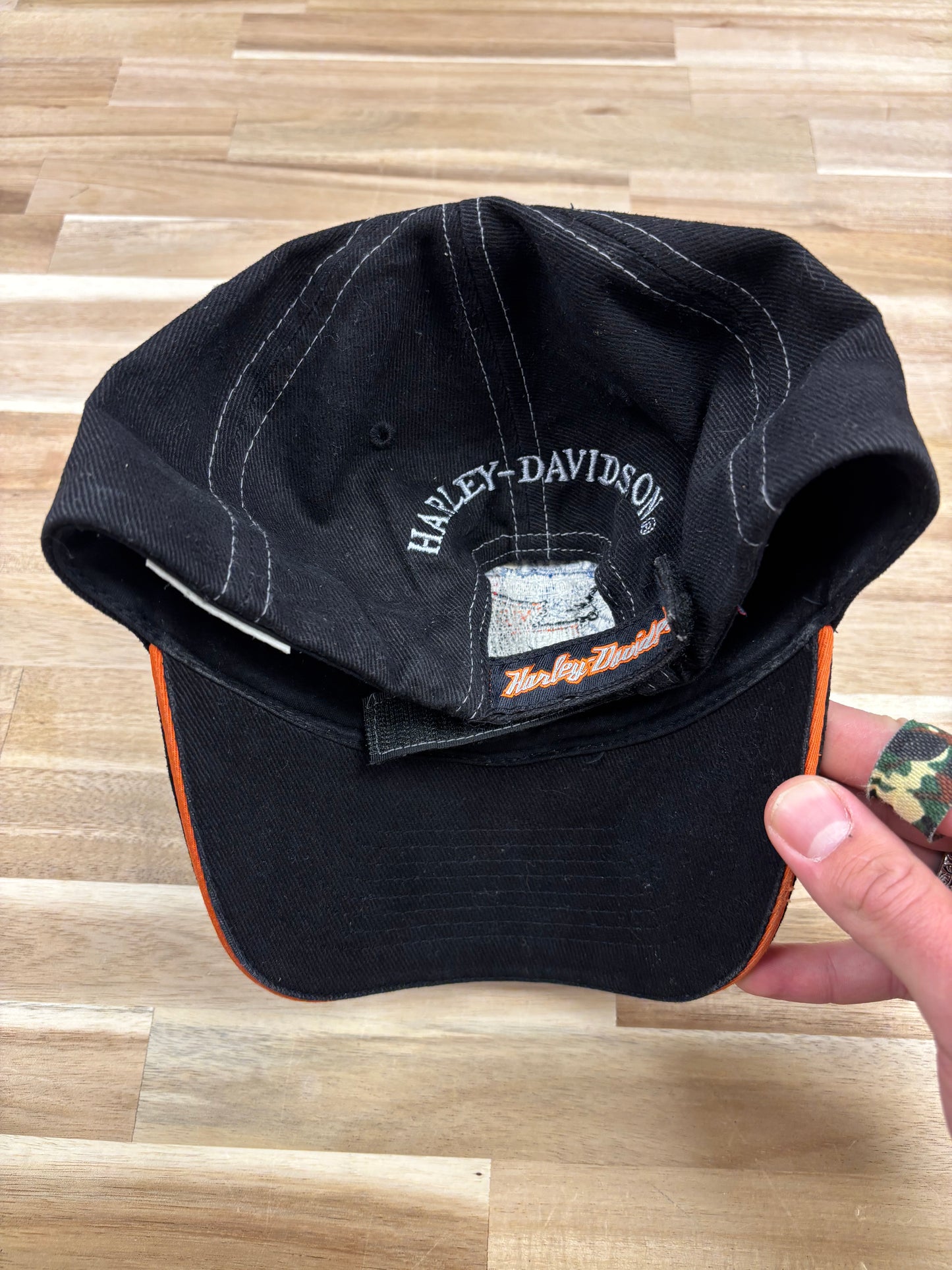 Vintage Harley Davidson Strap-back Hat