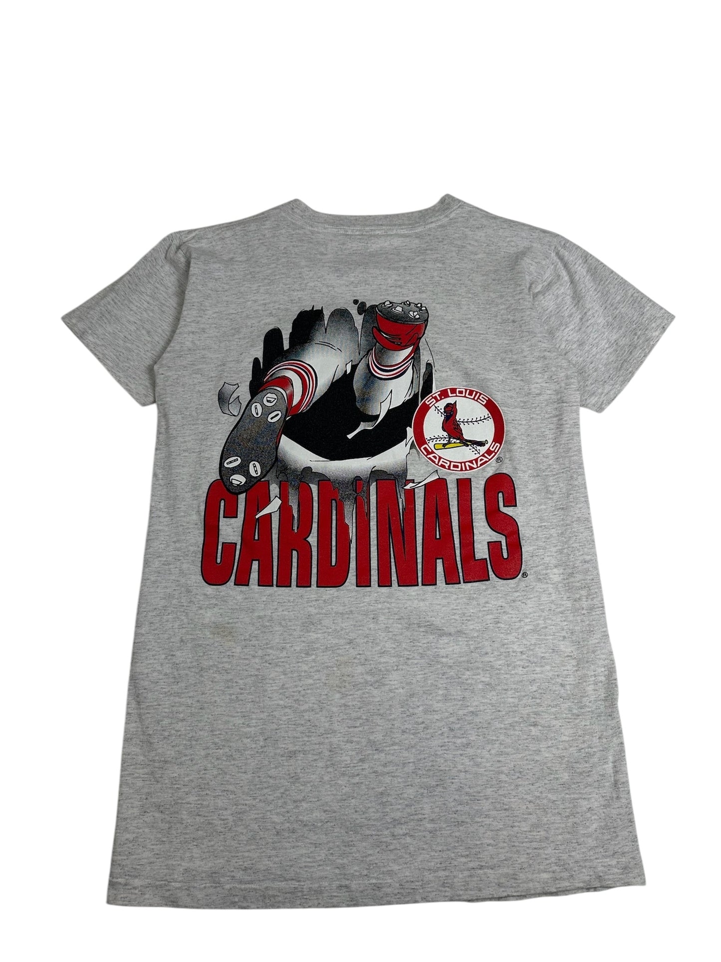 (S) Vintage St. Louis Cardinals Nutmeg Double-Sided Tee