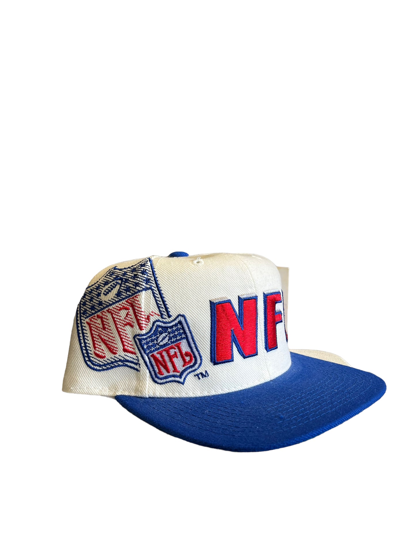 Vintage NFL Laser Snapback Hat Brand New