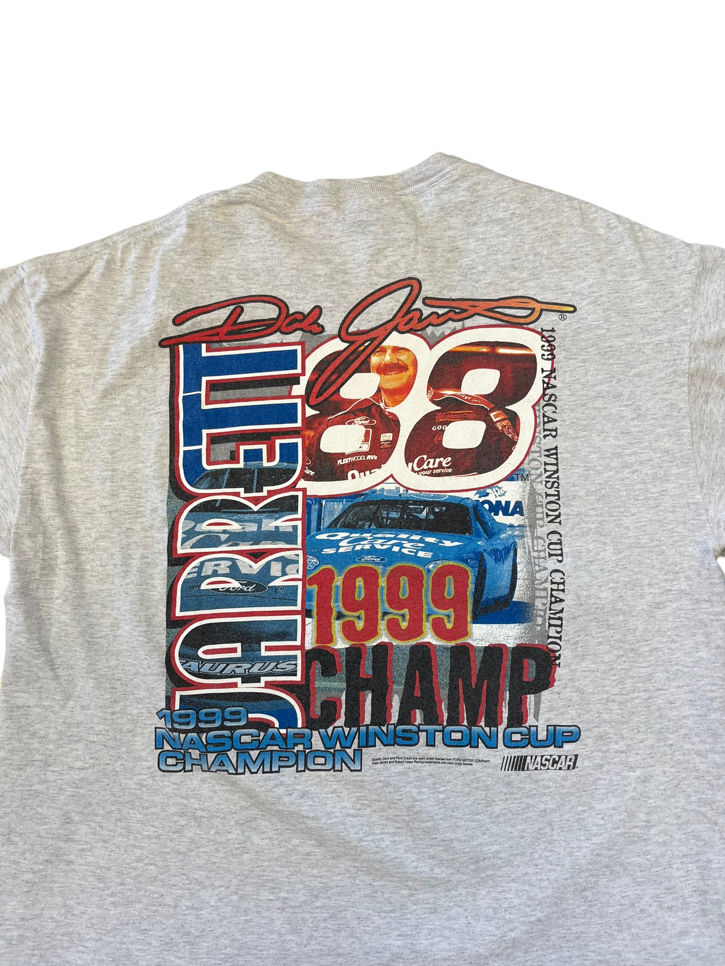 (XL) 1999 Nascar Dale Jarret Double Sided Tee