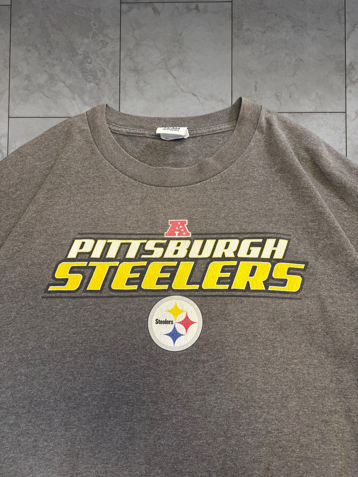 (XXL) Vintage Y2K Steelers Graphic Tee