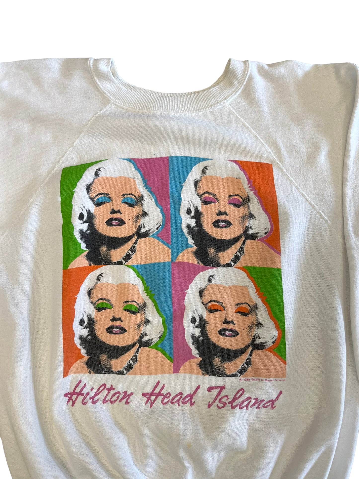(M) 1988 Marilyn Manson Hilton Head Island Crewneck