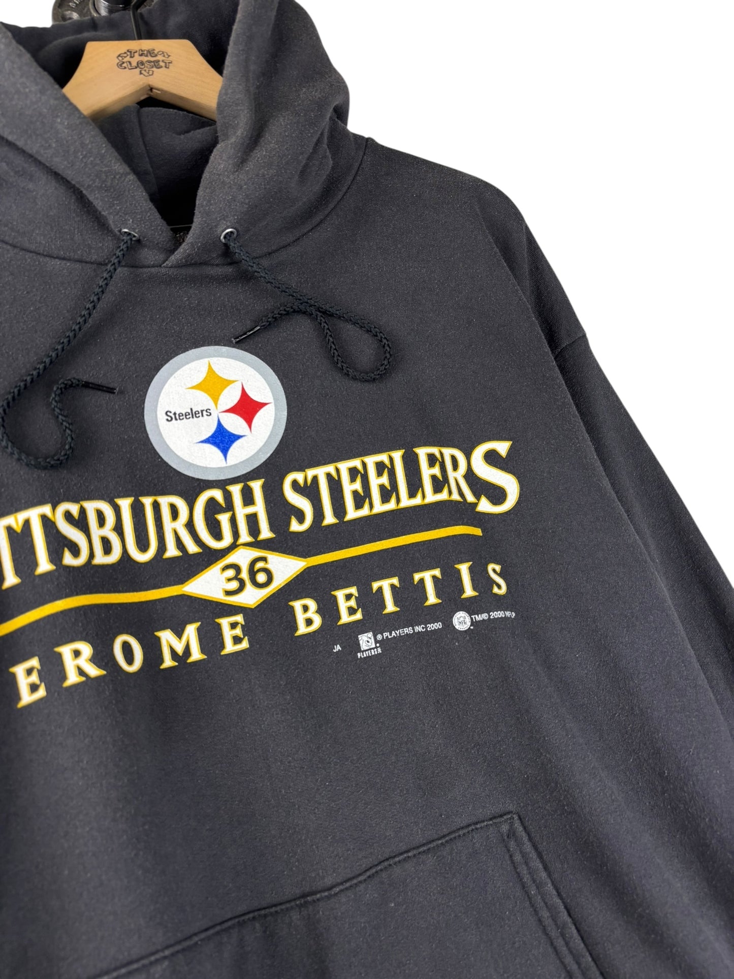 (M) 2000 Steelers Jerome Bettis Hoodie