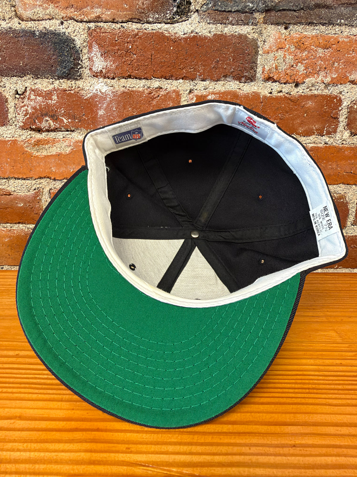 Vintage Steelers Big Logo Fitted New Era Hat (Brand New)