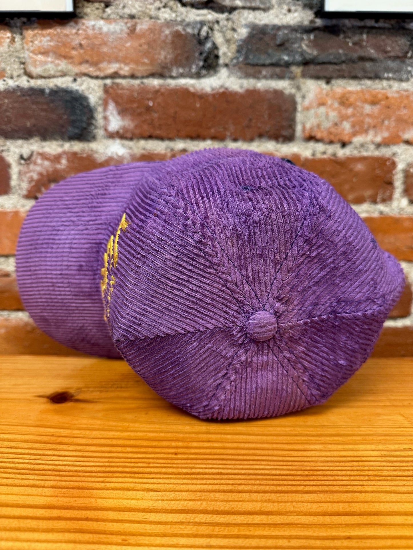 Vintage Minnesota Vikings Single Line Script Corduroy Hat