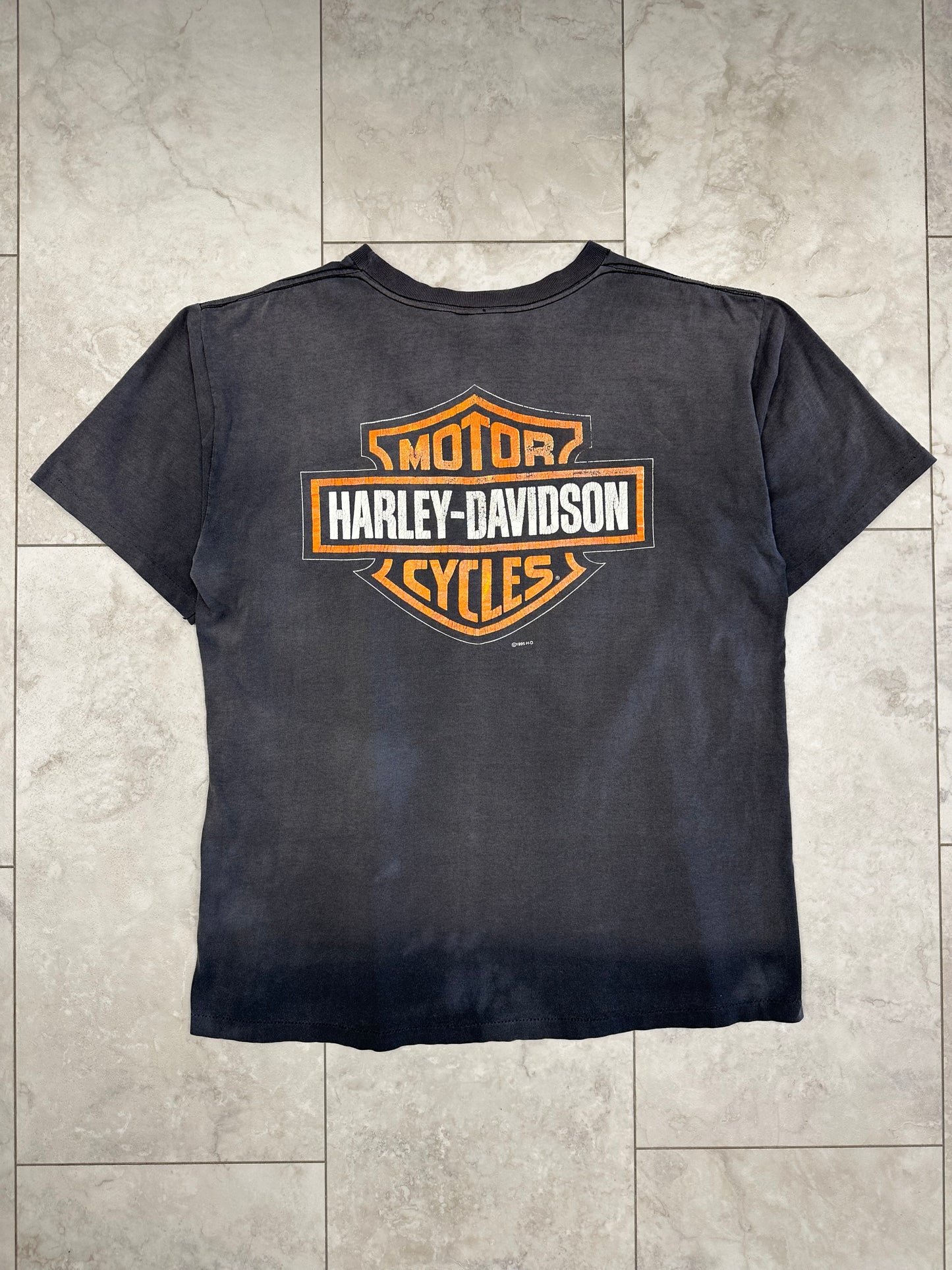 (XL) 1995 Harley Full Print Tee