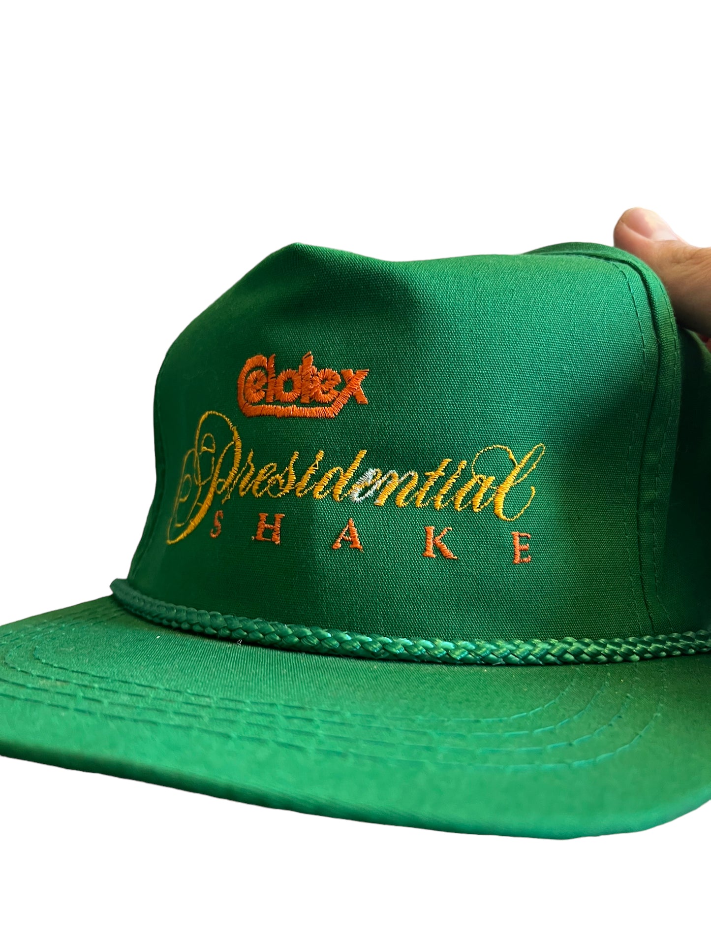 Vintage Presidential Shake Snapback Hat Brand New